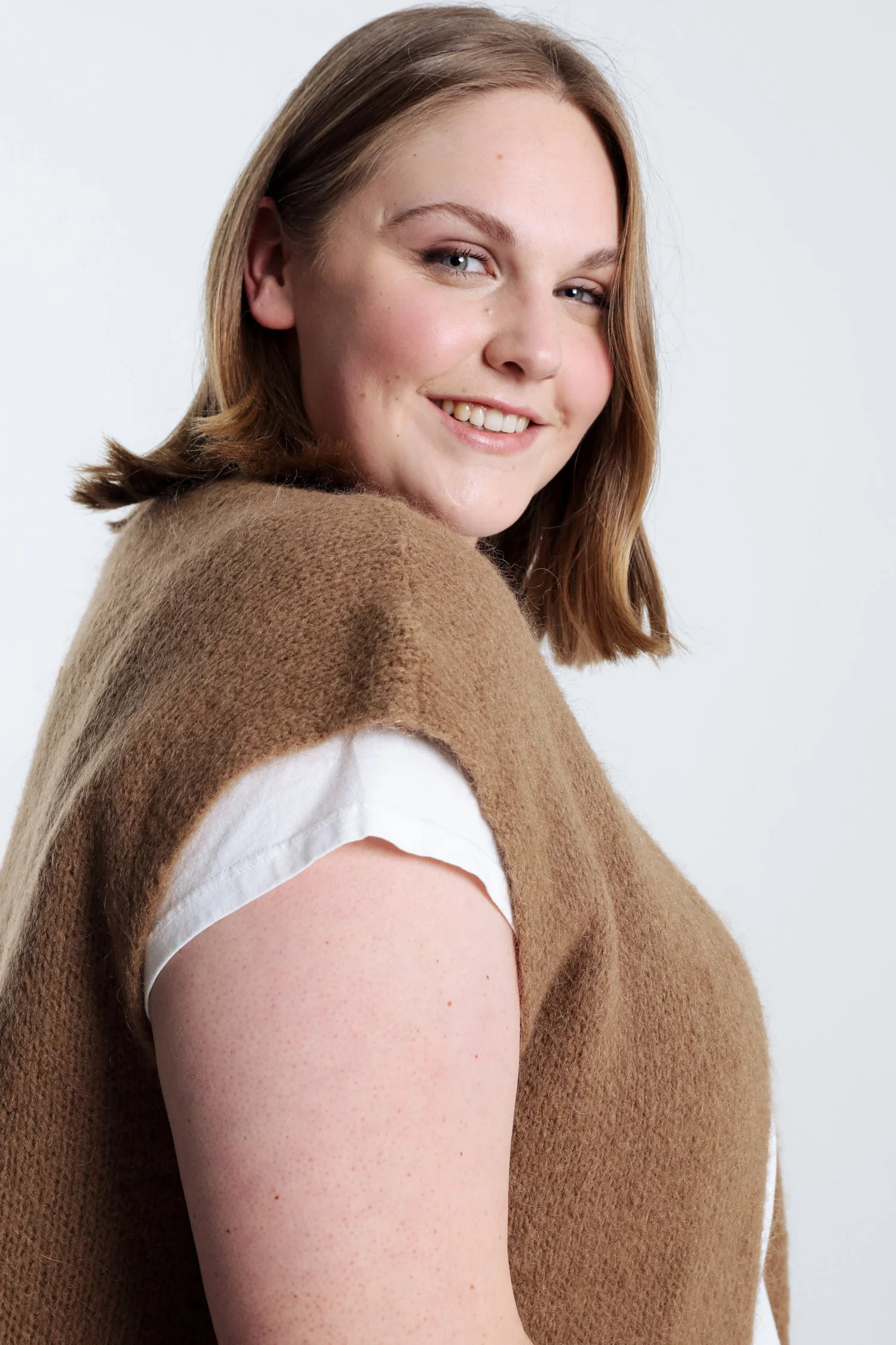 Gilet sans manches uni - Image 60