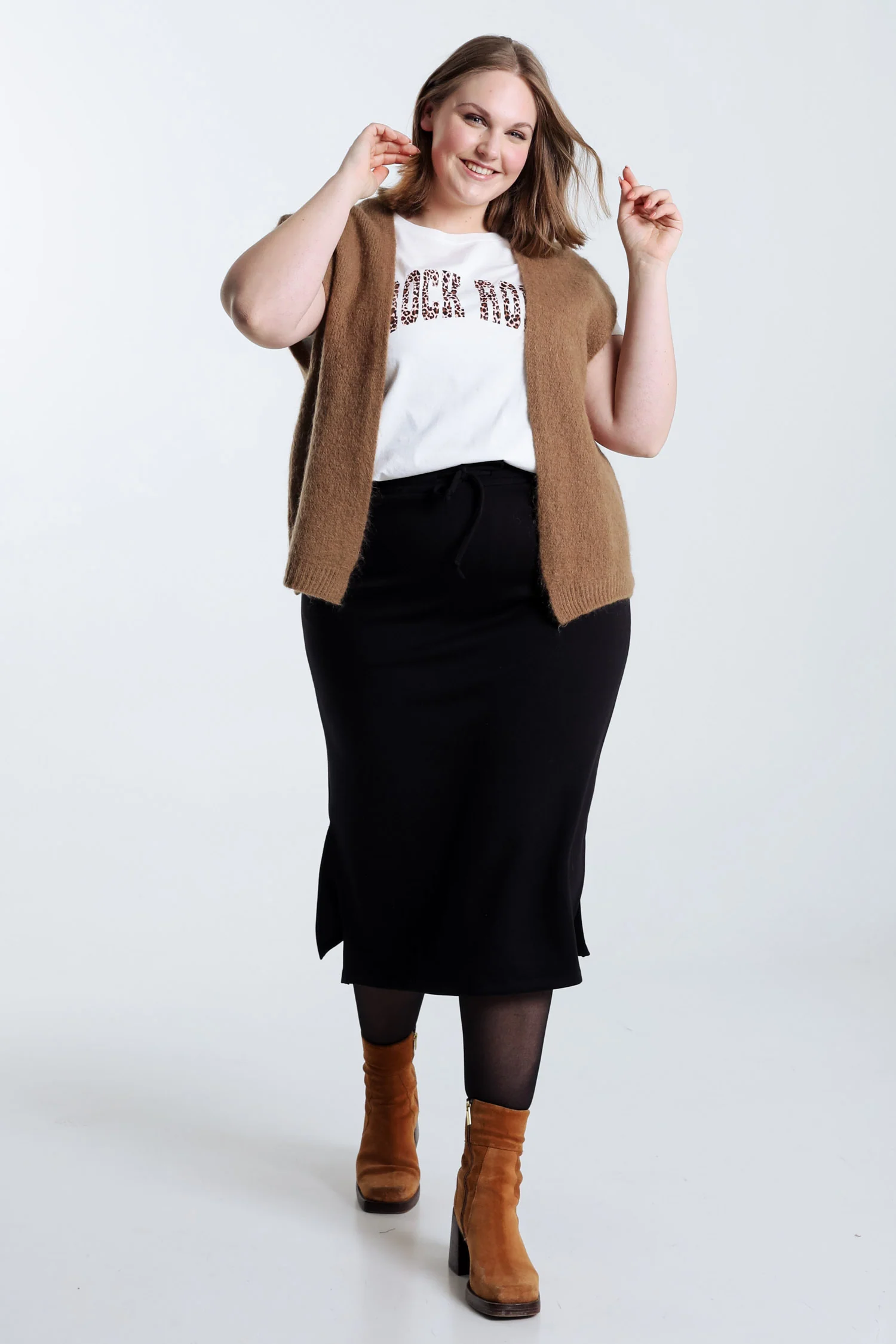 Gilet sans manches uni - Image 64