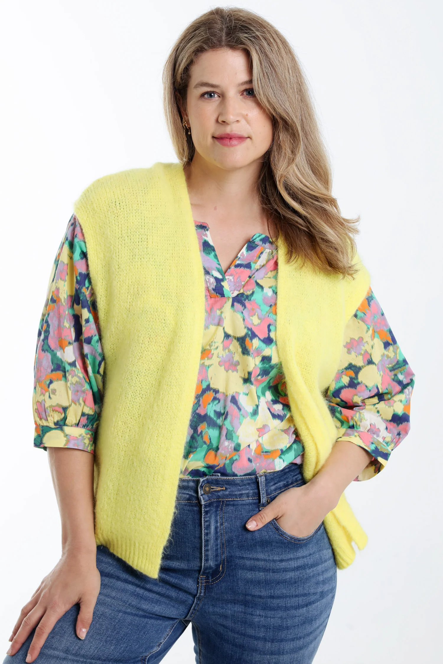 Gilet sans manches uni - Image 67