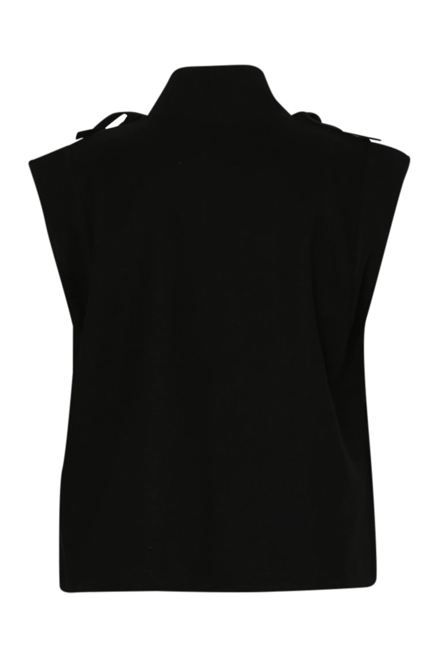 Gilet sans manches uni à franges - Image 8