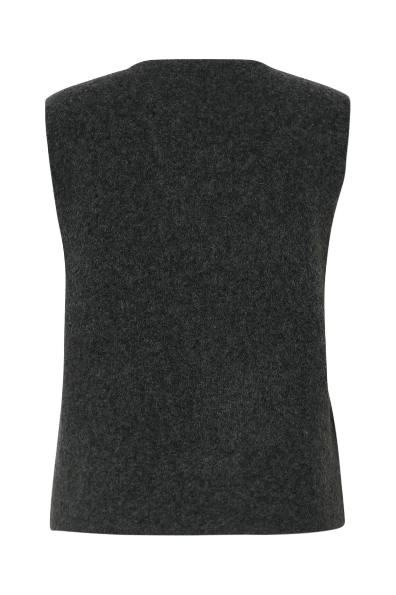 Gilet sans manches uni avec broderies - Image 8