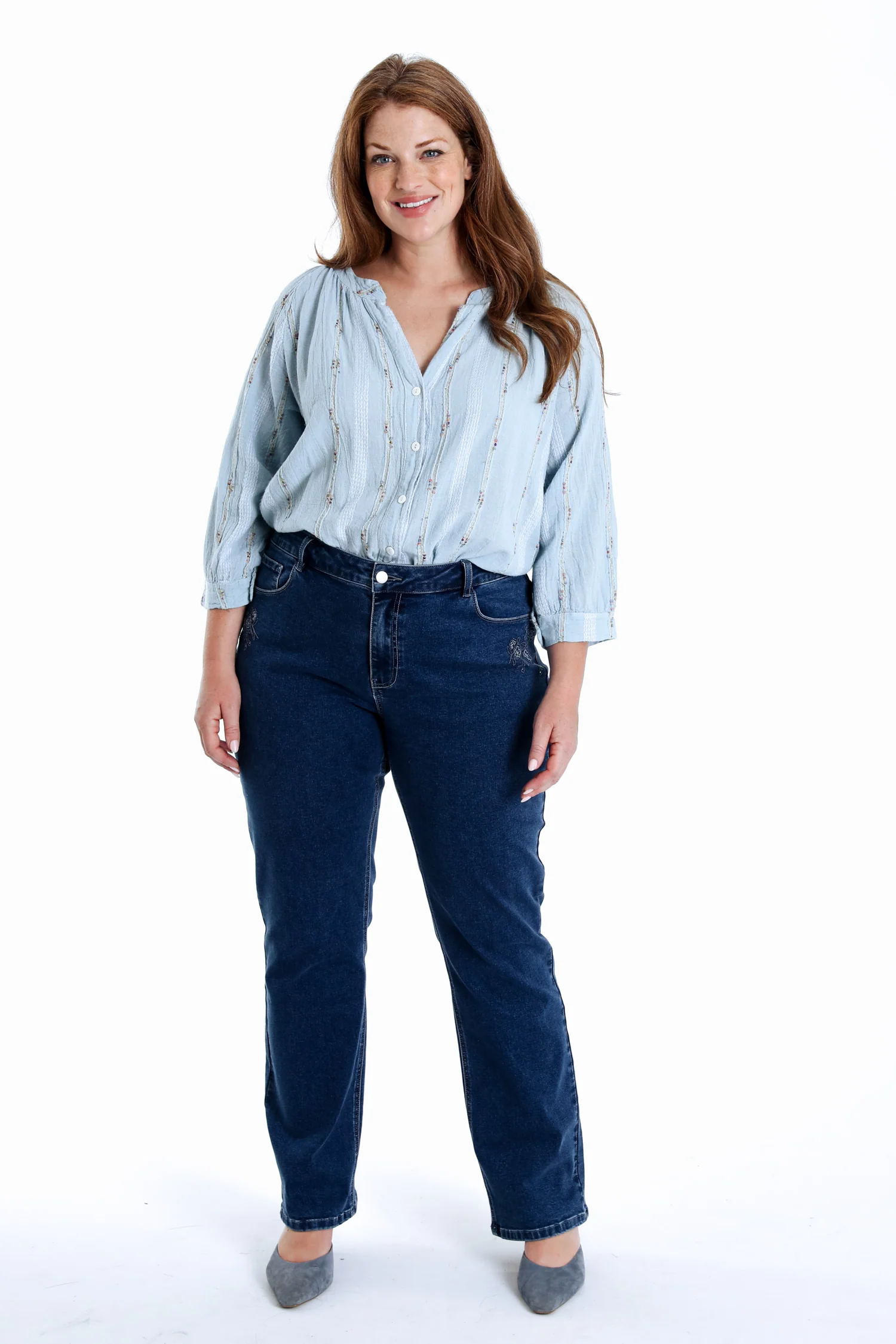 Jeans droit Mia avec broderies - Image 18
