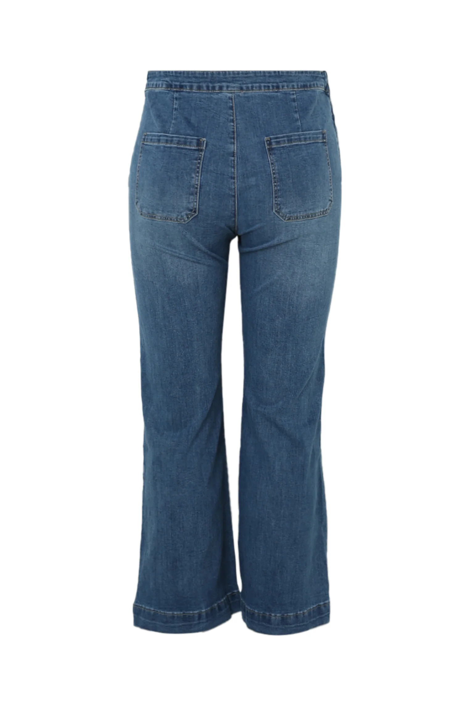 Jeans large avec 6 boutons - Image 11