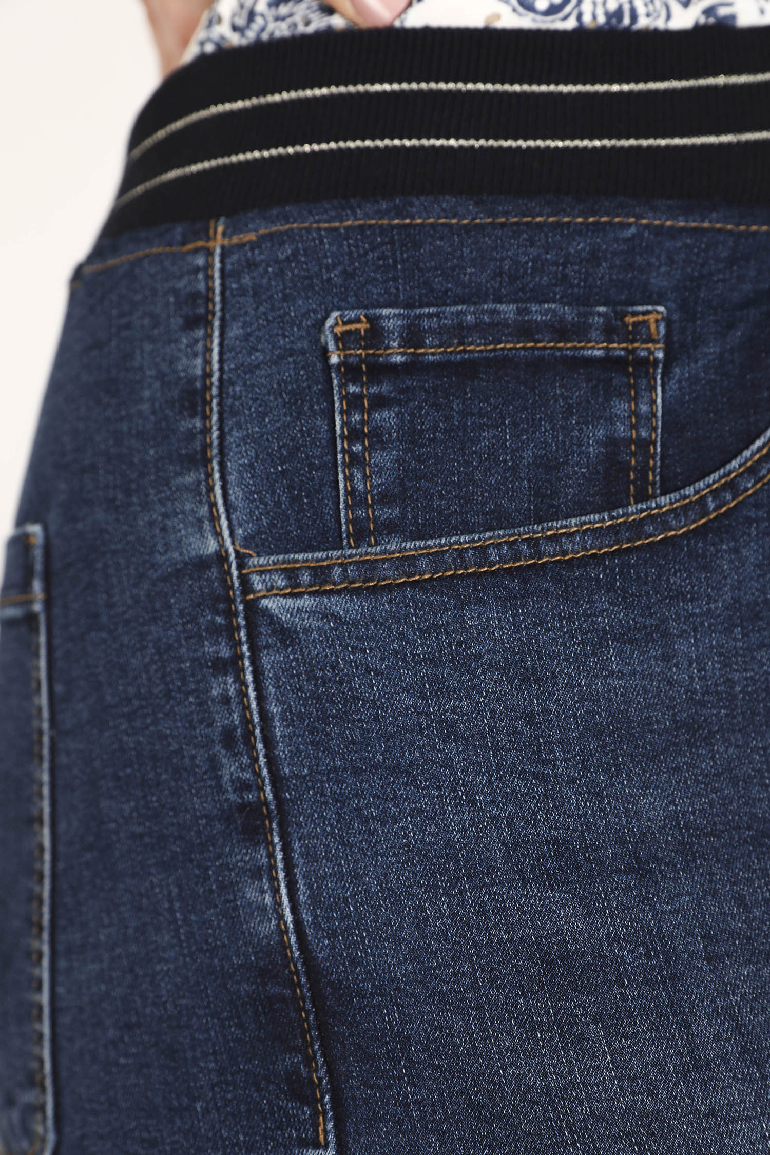 Jegging large Lolly 7/8 en denim - Image 5
