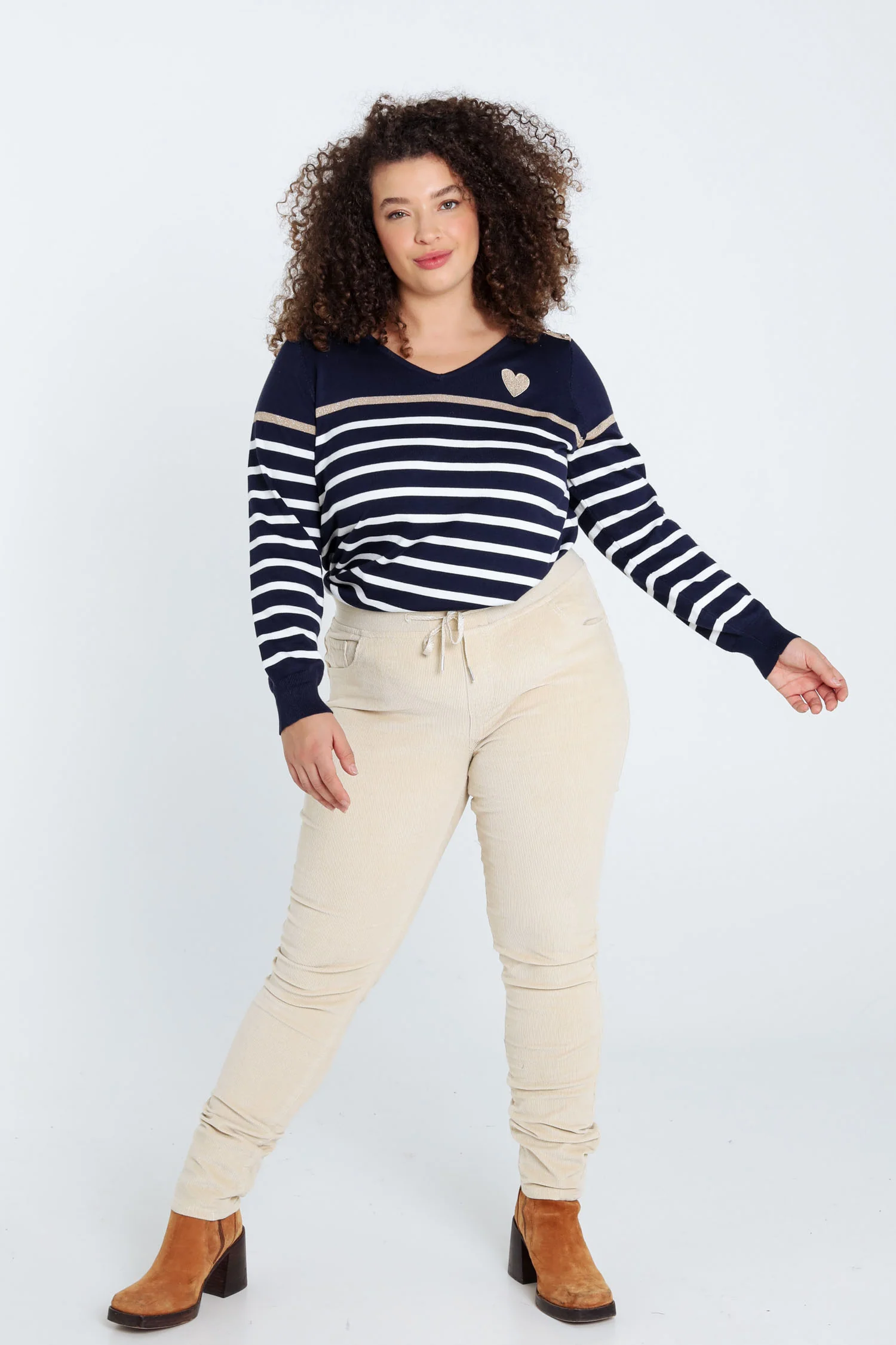 Jegging slim en velours - Image 18