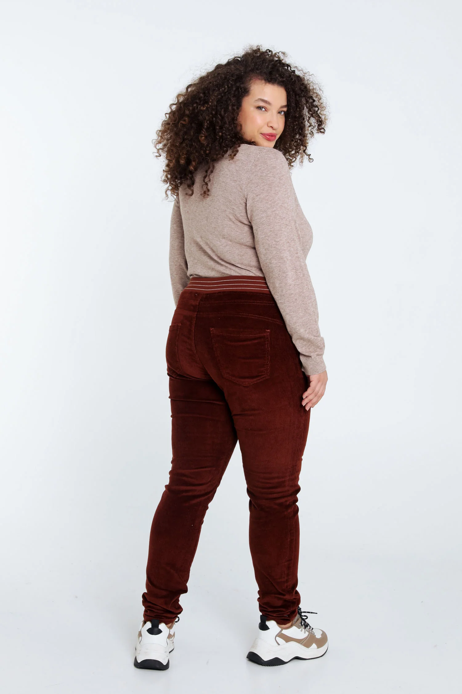 Jegging slim en velours - Image 23