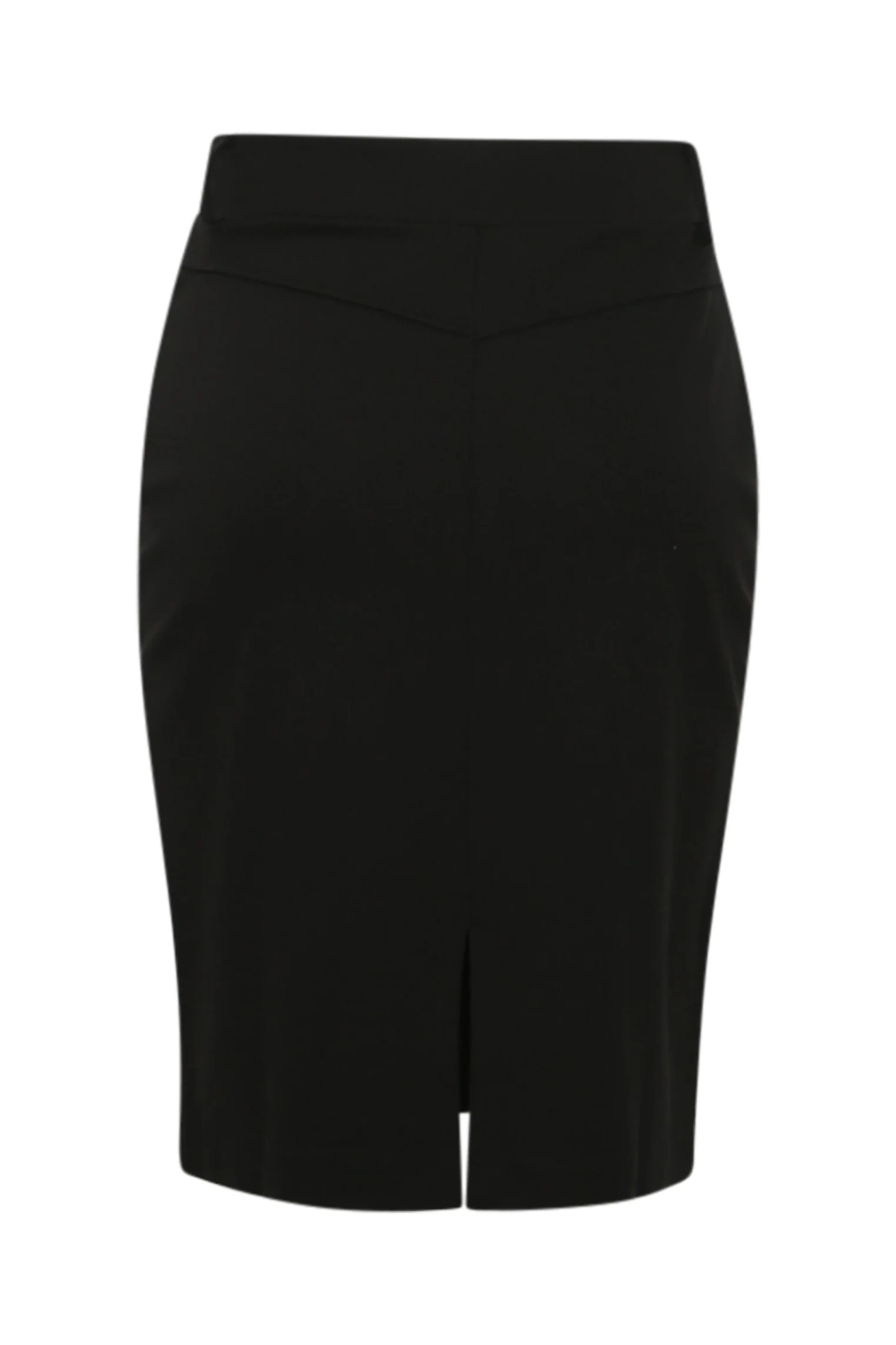 Jupe crayon en viscose unie - Image 8