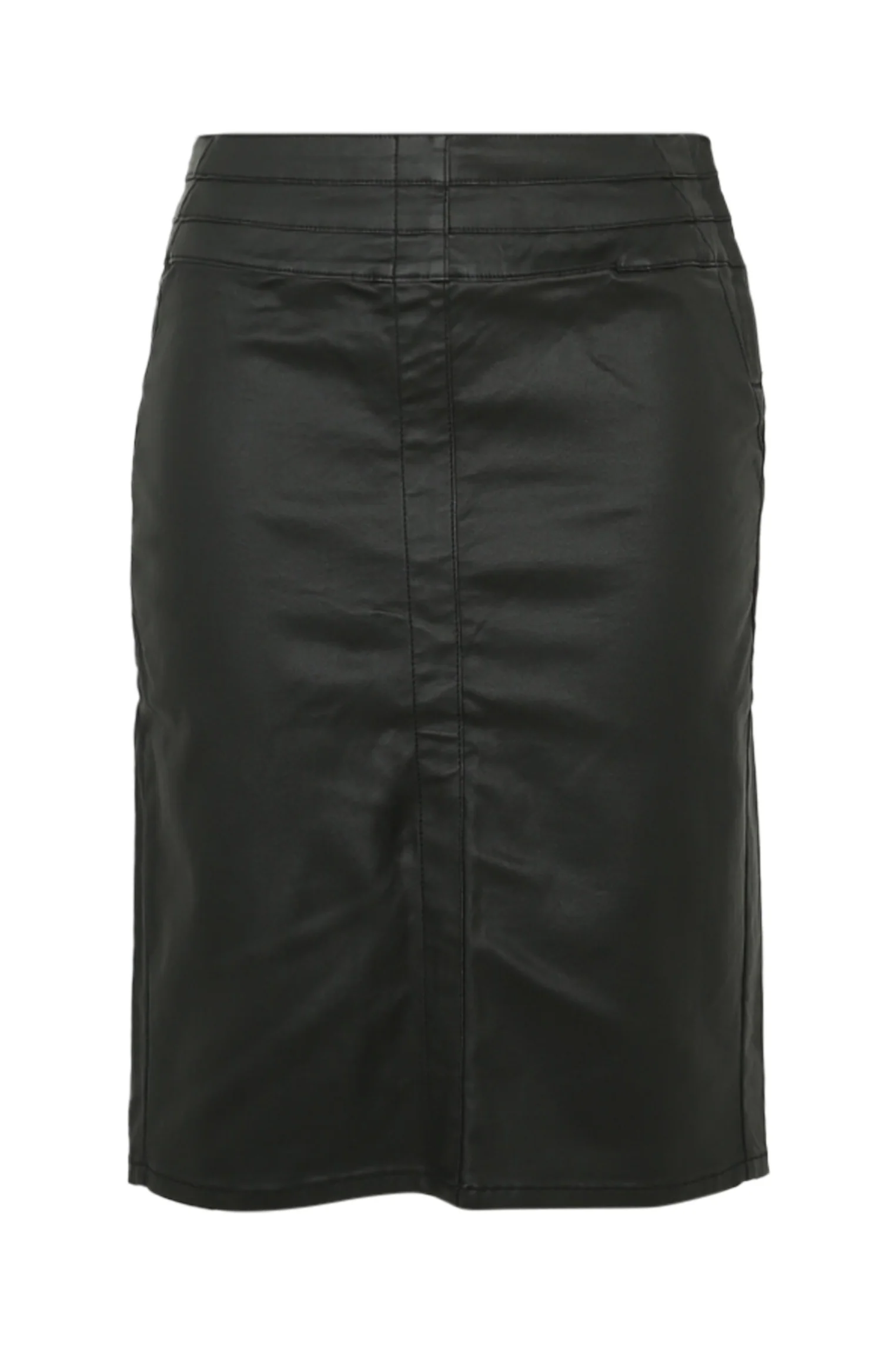 Jupe crayon enduite en viscose - Image 10
