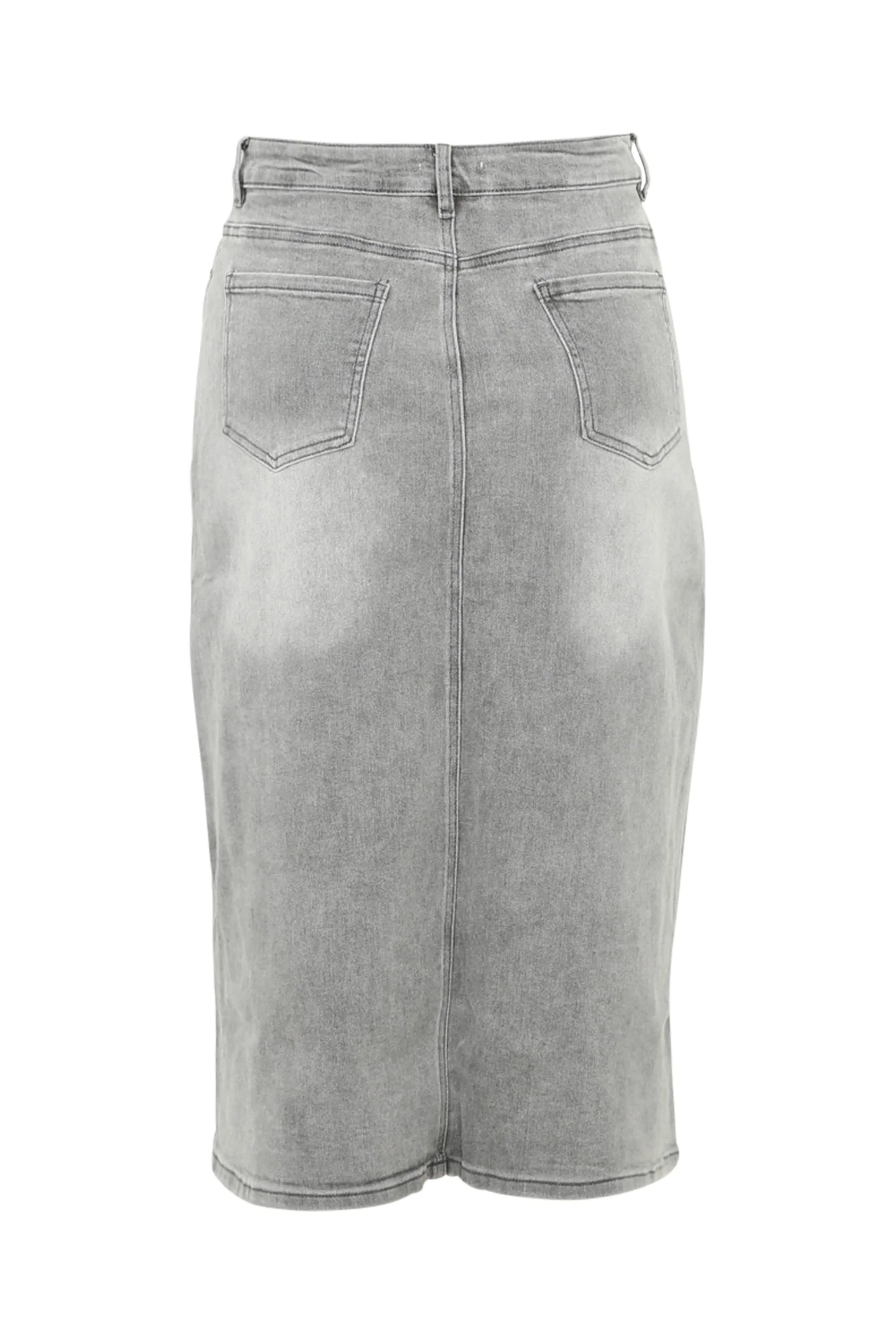 Jupe fendue en jeans - Image 11