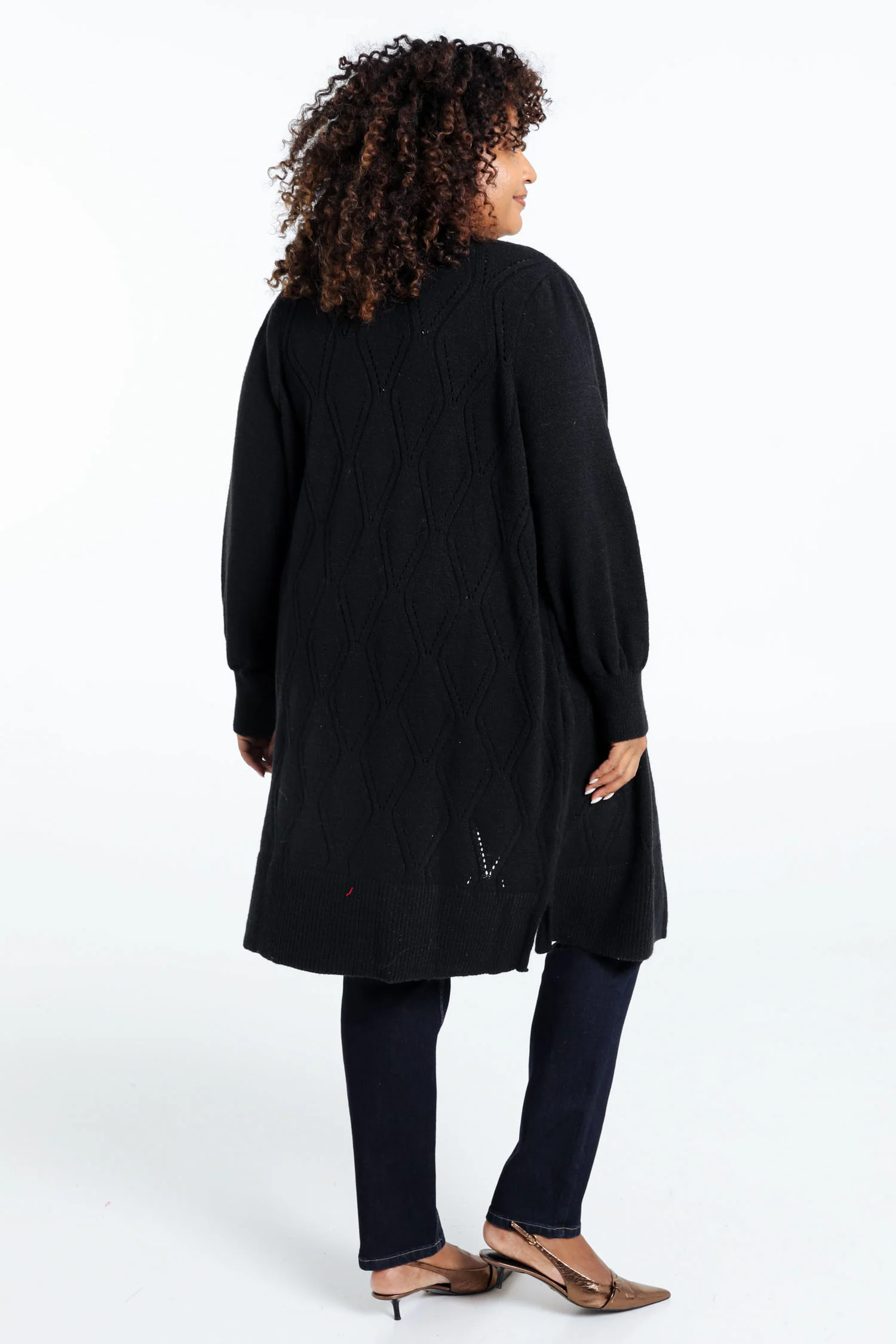 Long cardigan uni - Image 2