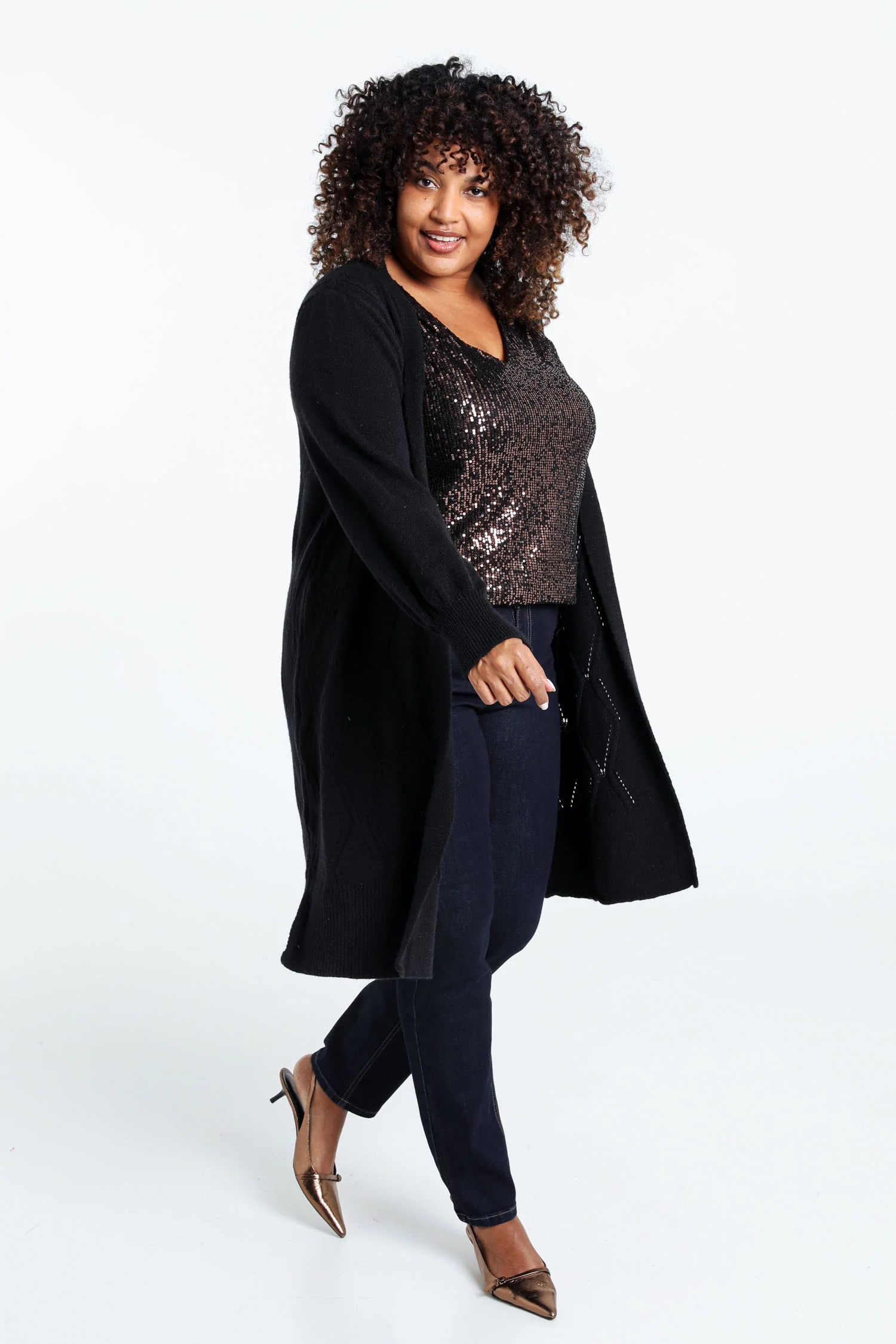 Long cardigan uni - Image 8