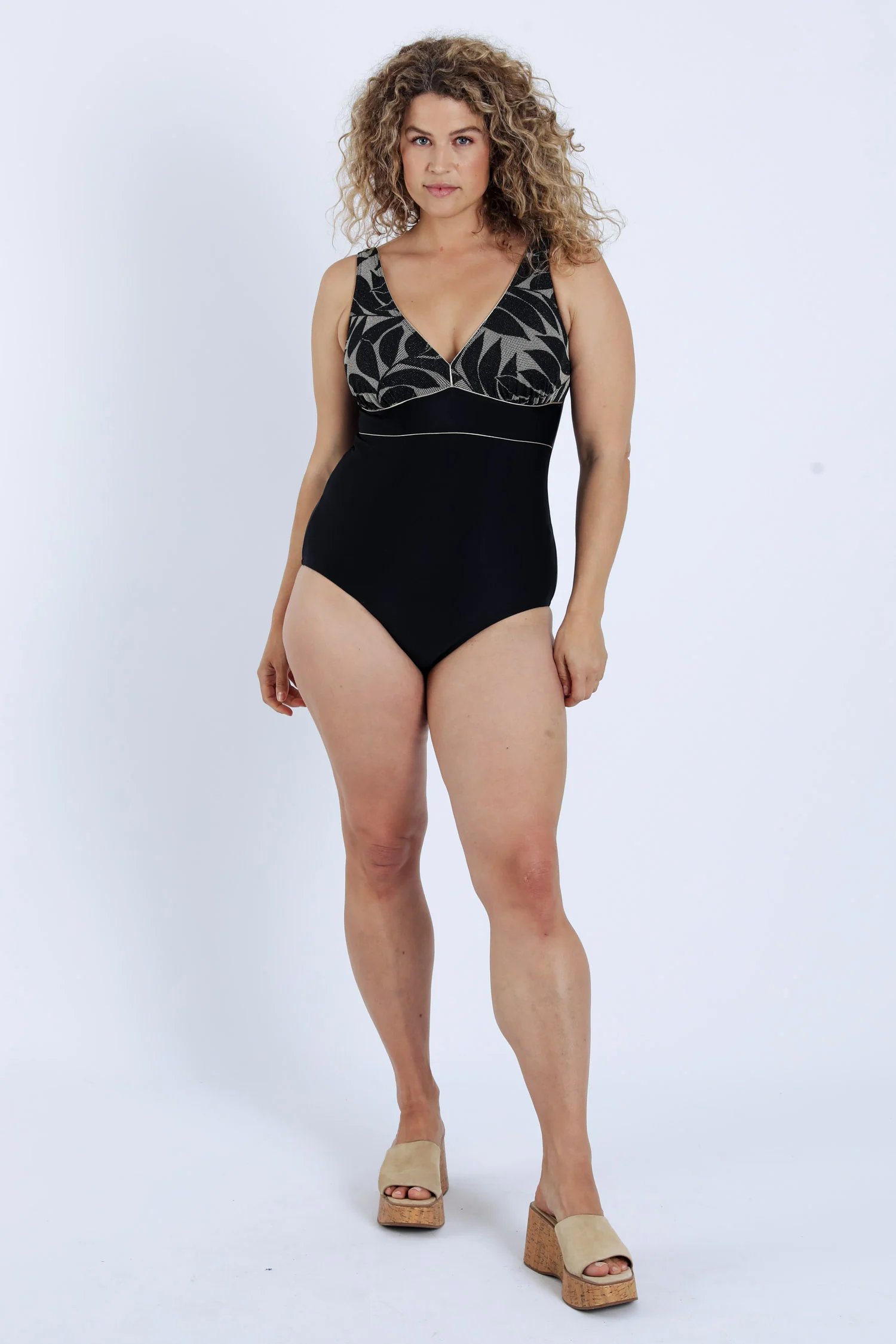 Maillot de bain en résille imprimé floral - Image 7