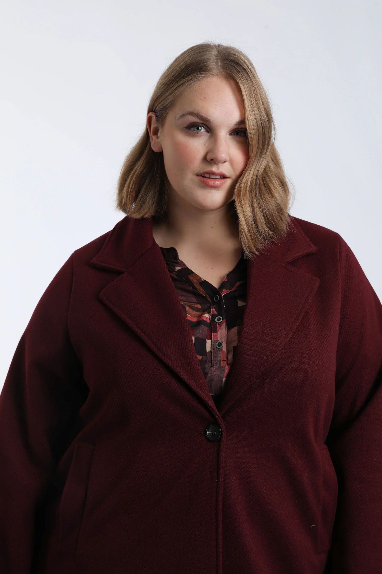 Manteau long uni - Image 6