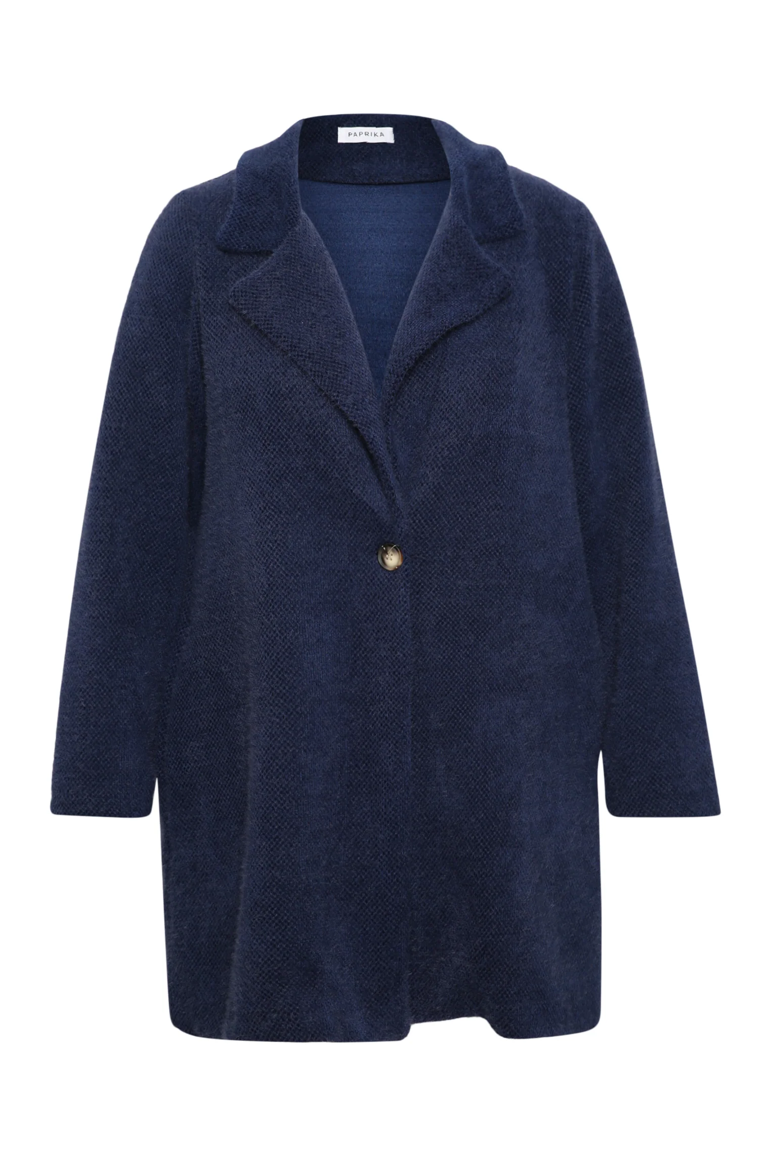Manteau mi-long uni - Image 10
