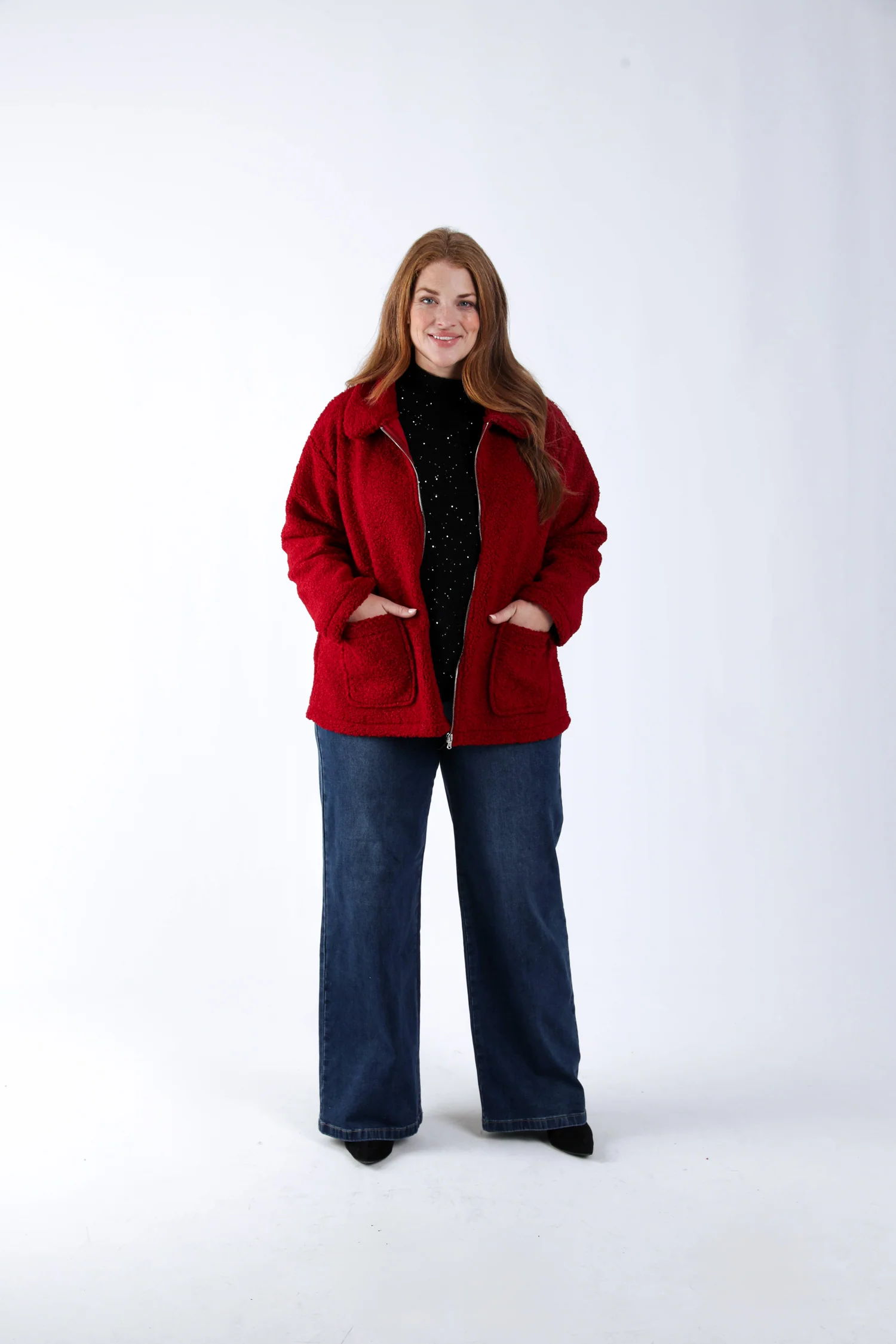 Manteau teddy uni - Image 6