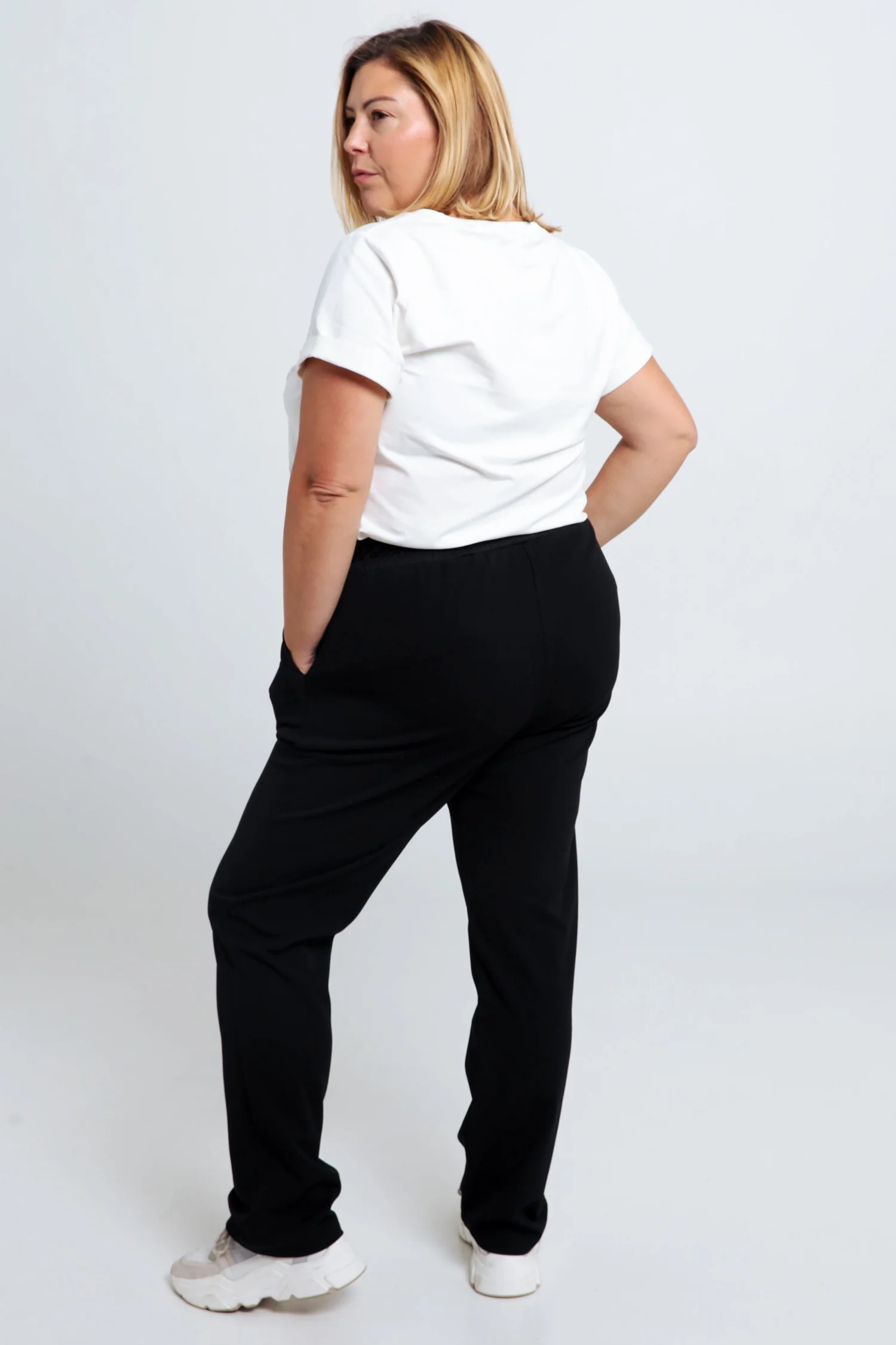 Pantalon 7/8 uni - Image 2