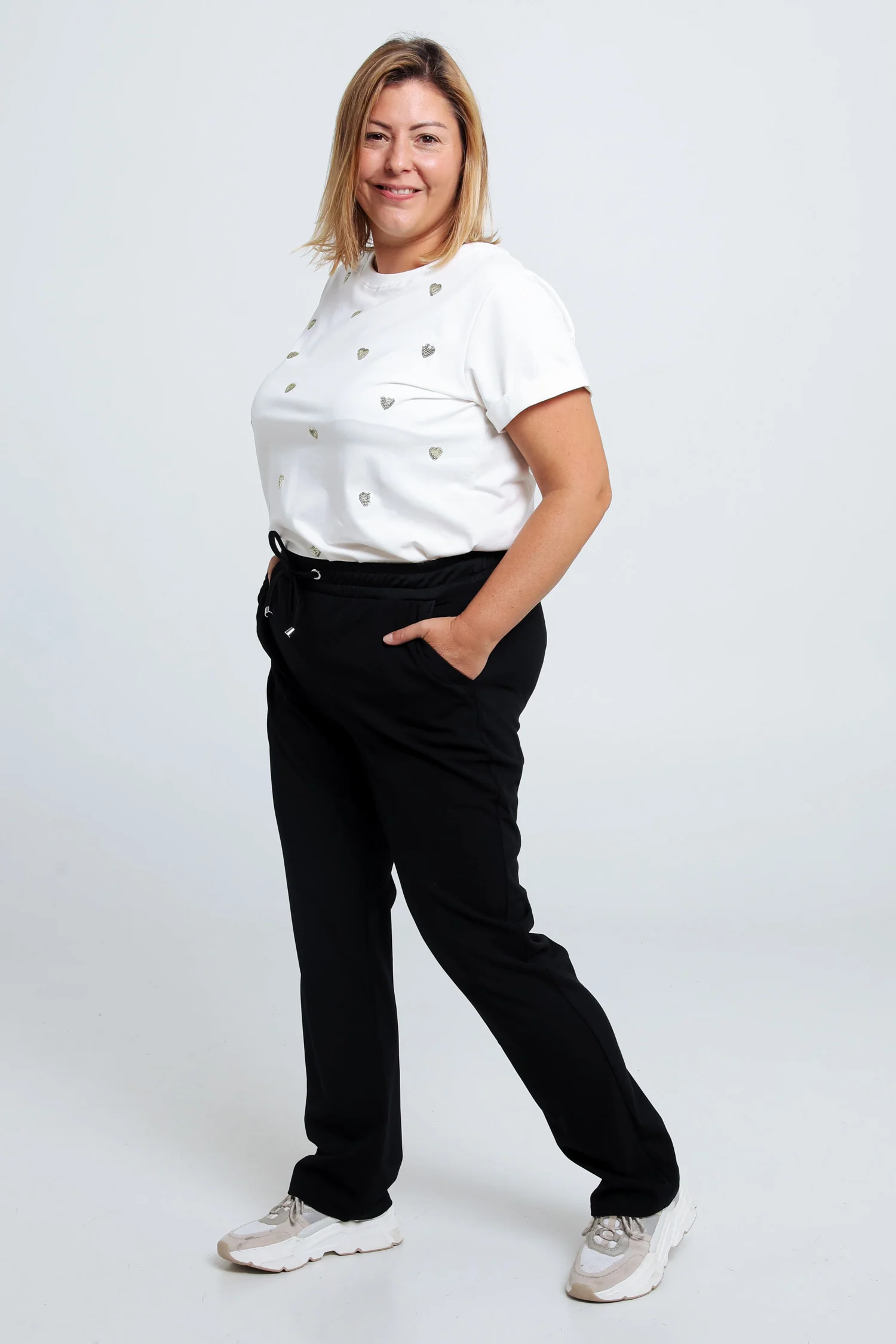 Pantalon 7/8 uni - Image 7