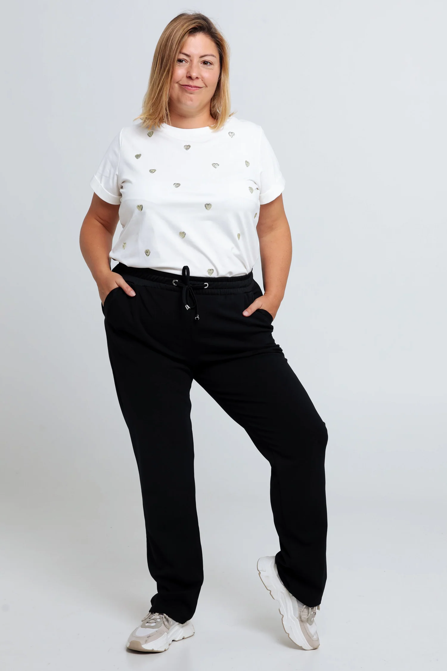 Pantalon 7/8 uni - Image 8