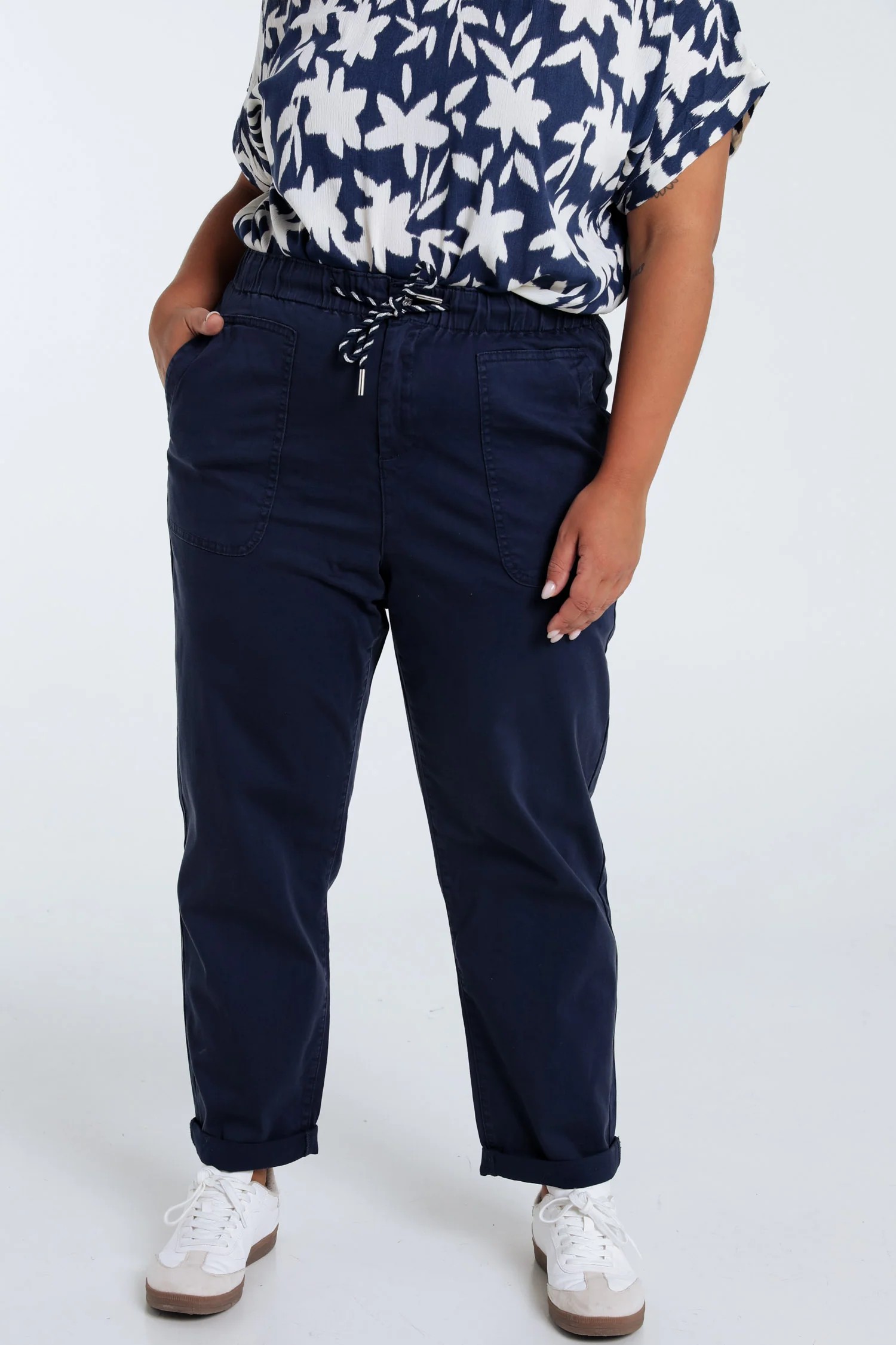 Pantalon chino en coton léger