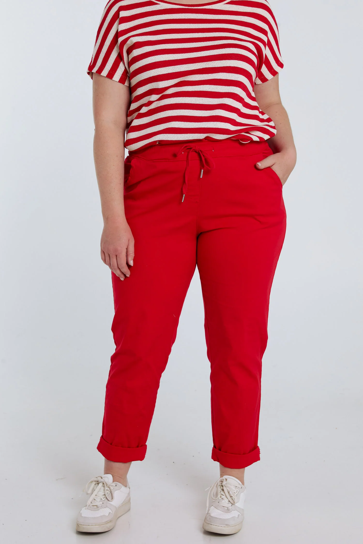 Pantalon chino en coton uni - Image 12