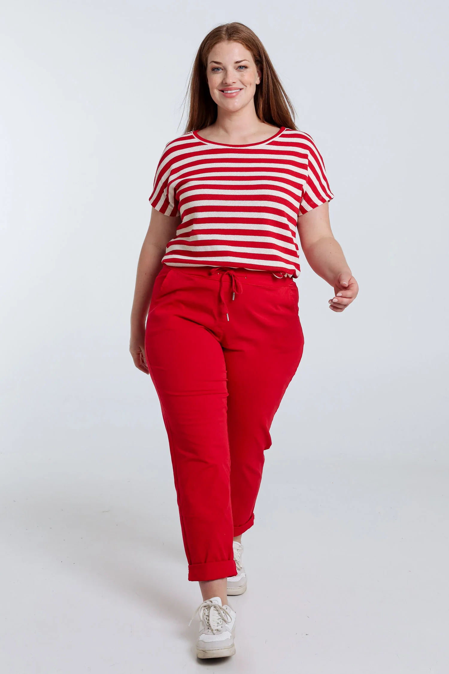 Pantalon chino en coton uni - Image 19