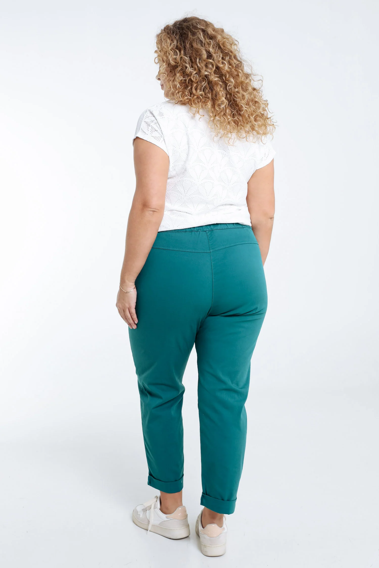 Pantalon chino en coton uni - Image 24