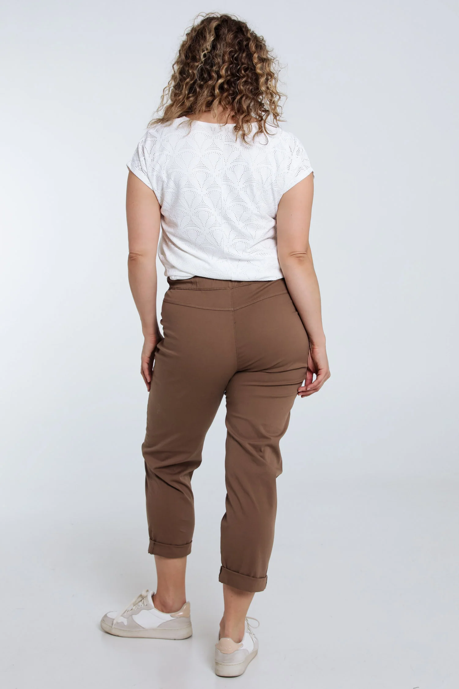 Pantalon chino en coton uni - Image 57