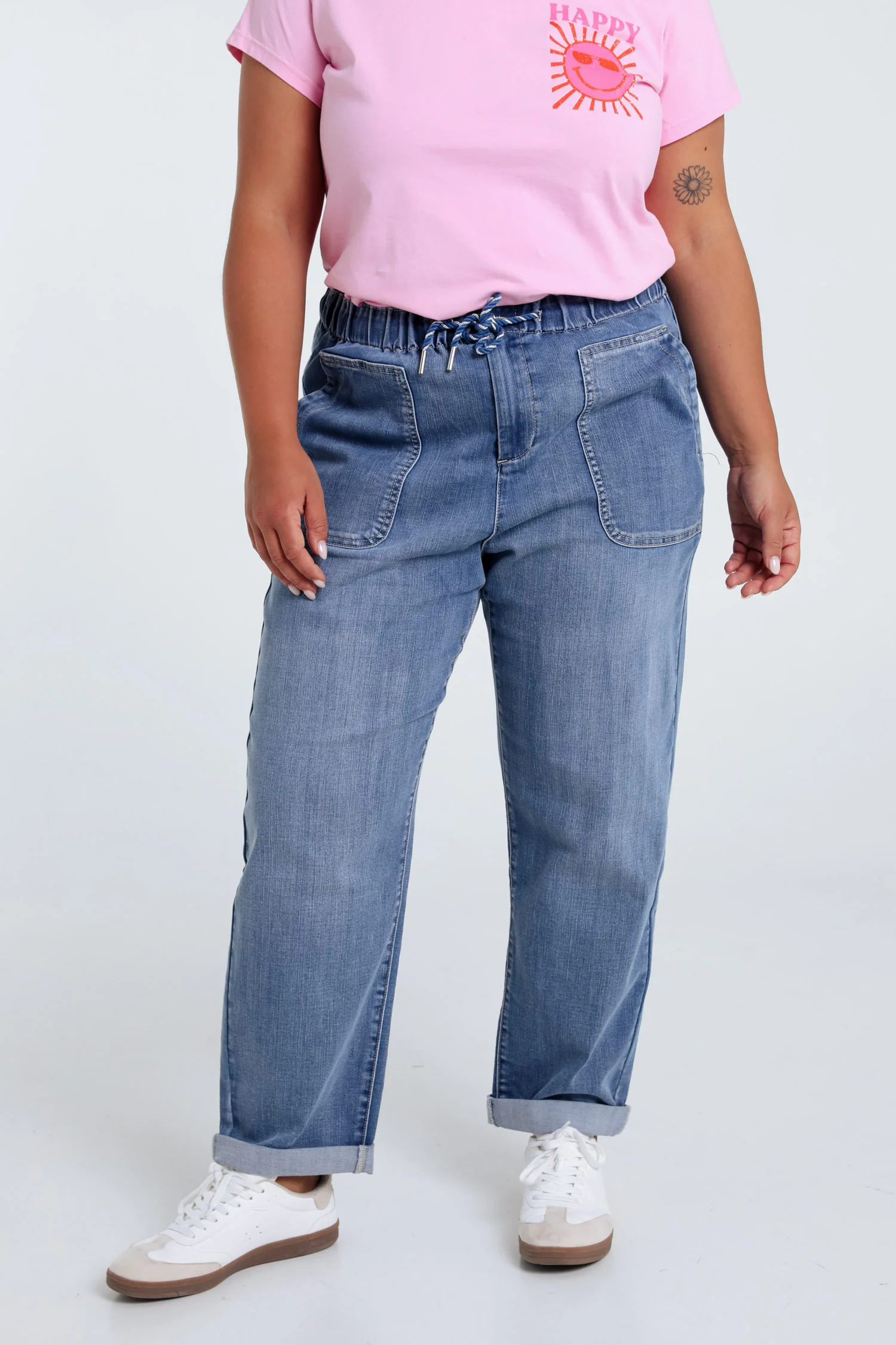 Pantalon chino en jeans