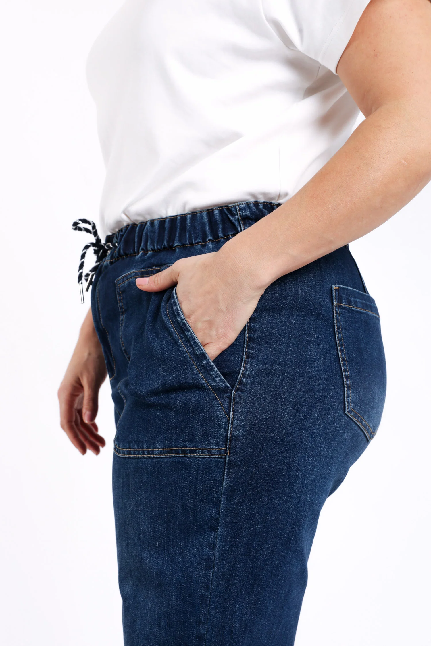 Pantalon chino en jeans - Image 3