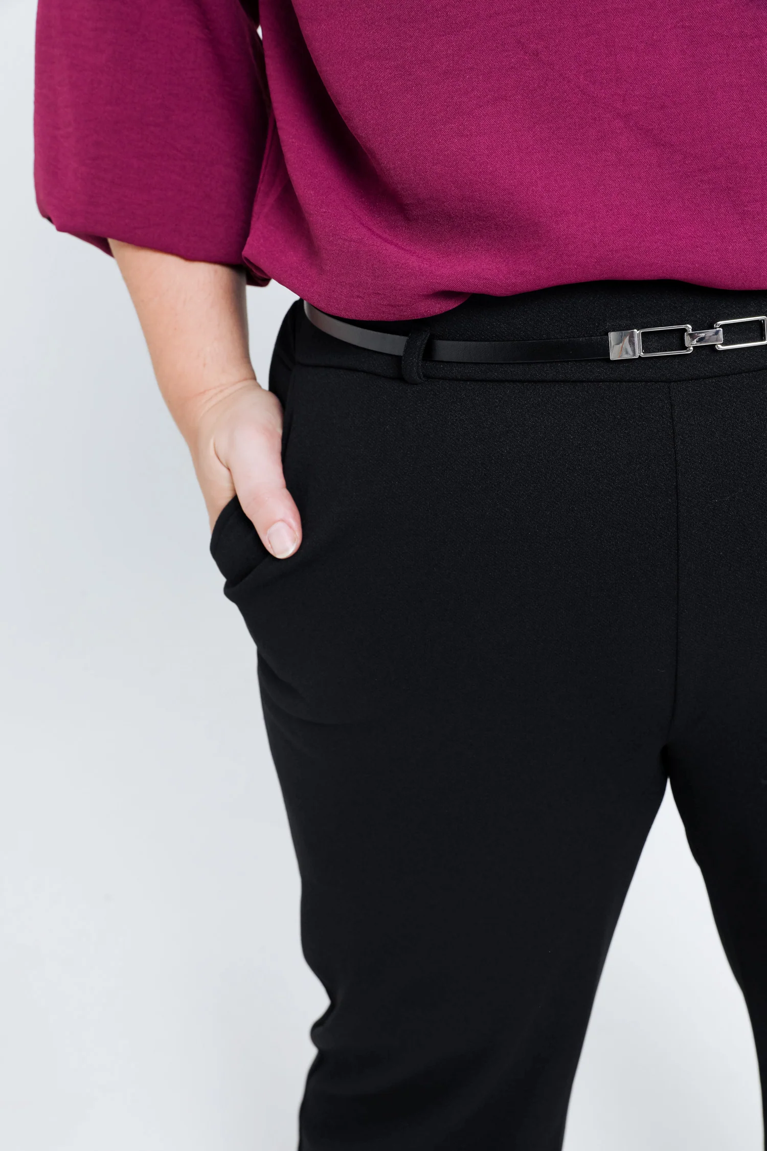 Pantalon droit uni - Image 3