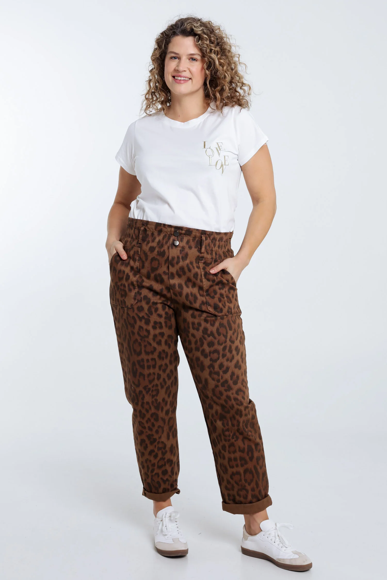 Pantalon en coton imprimé peau de bête - Image 18