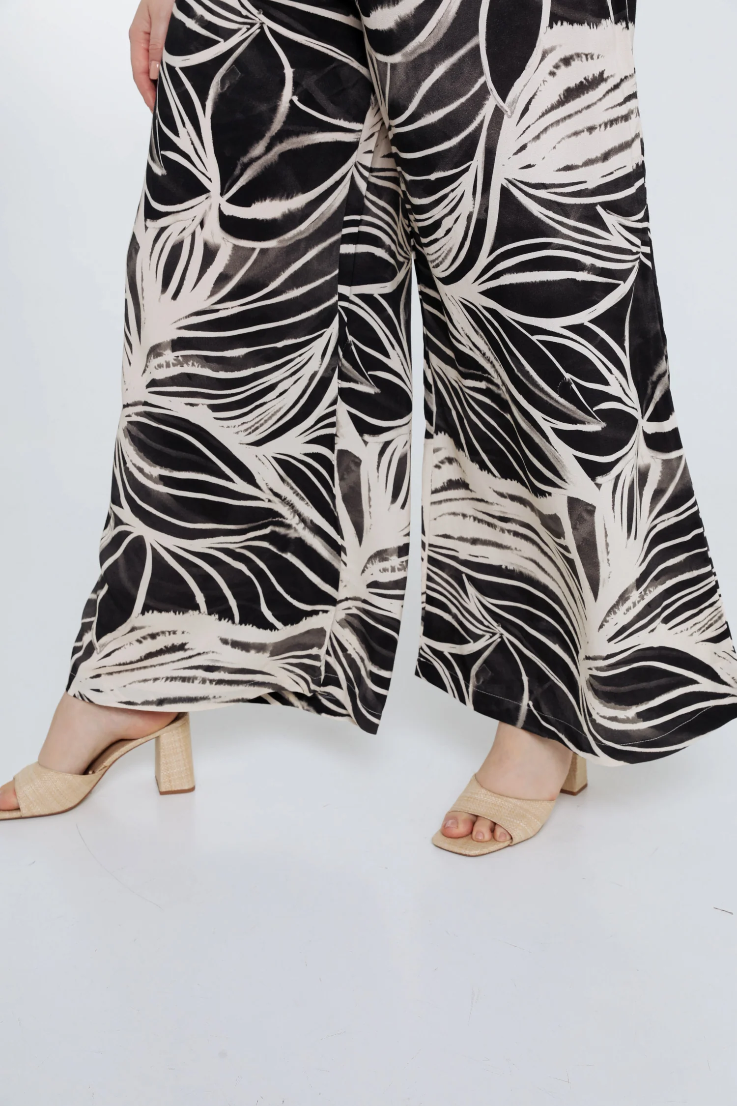 Pantalon feuillage en viscose - Image 4