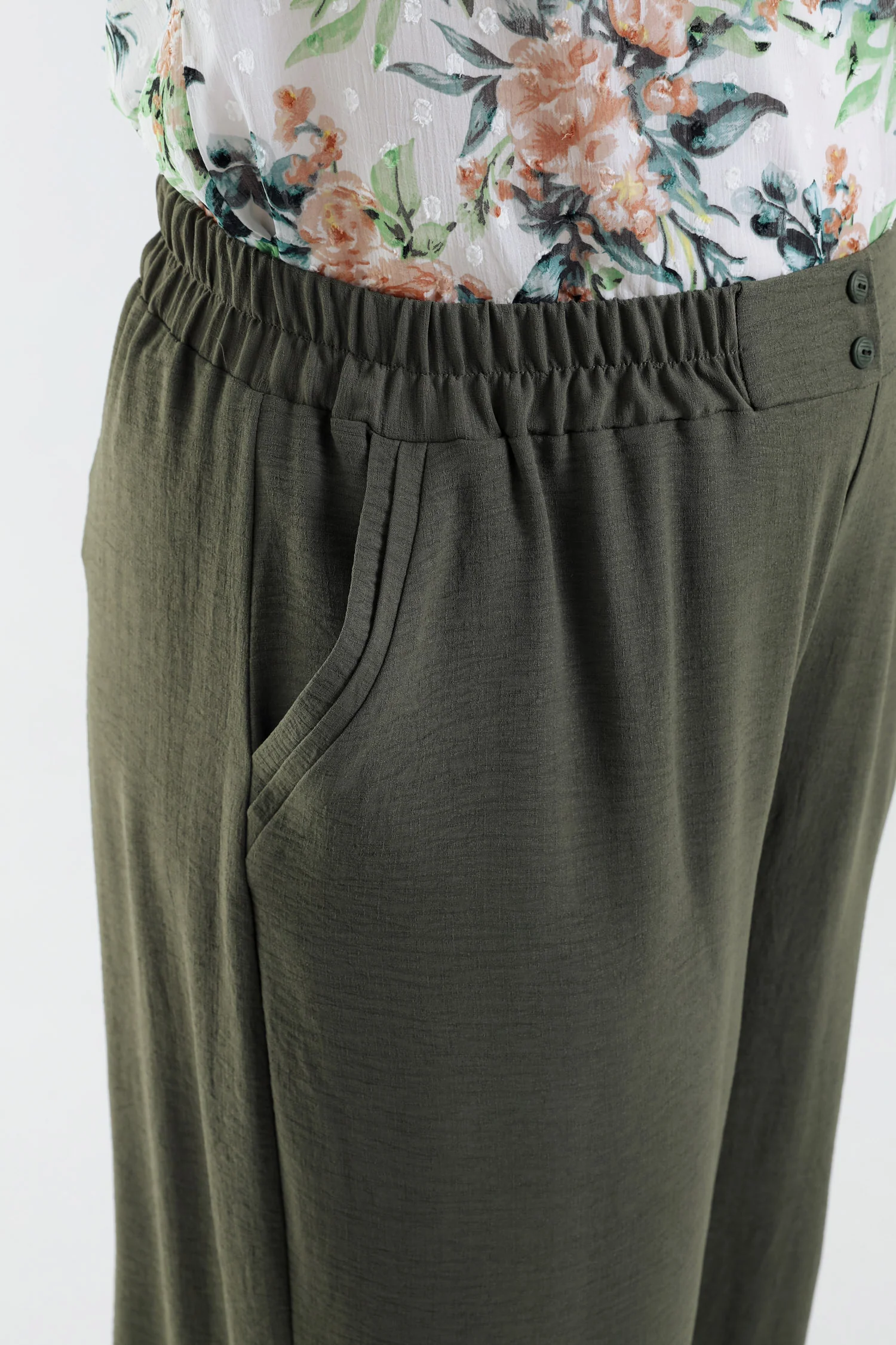 Pantalon fluide uni - Image 5