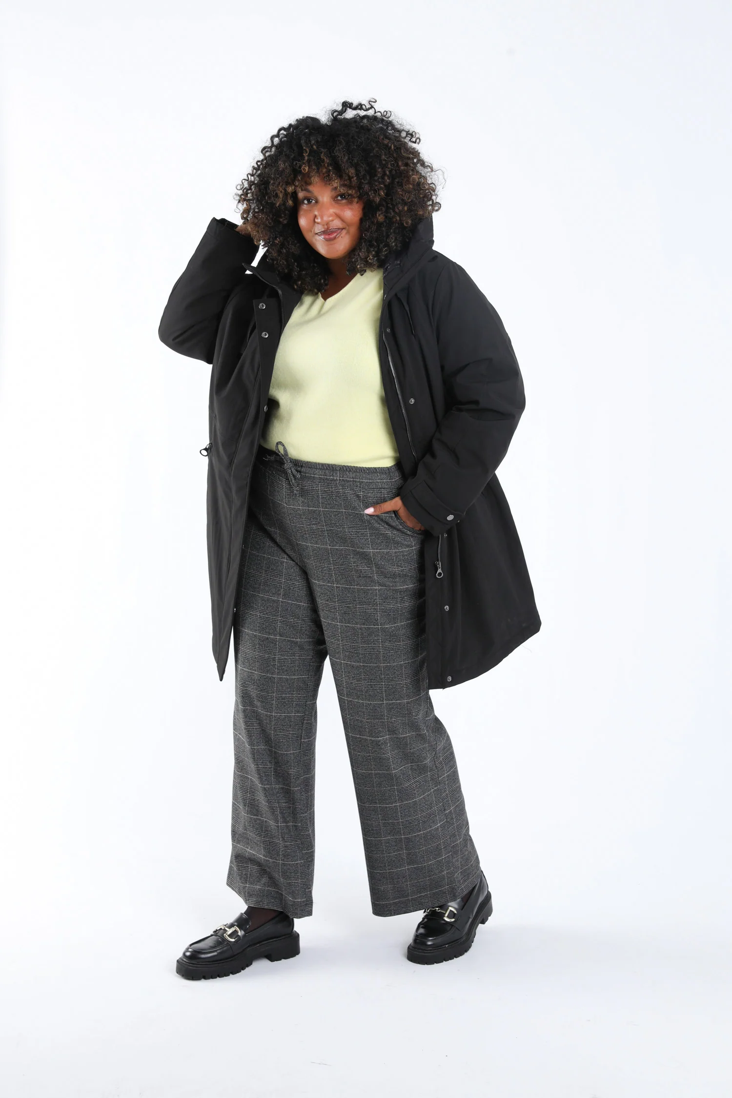 Pantalon imprimé carreaux - Image 6
