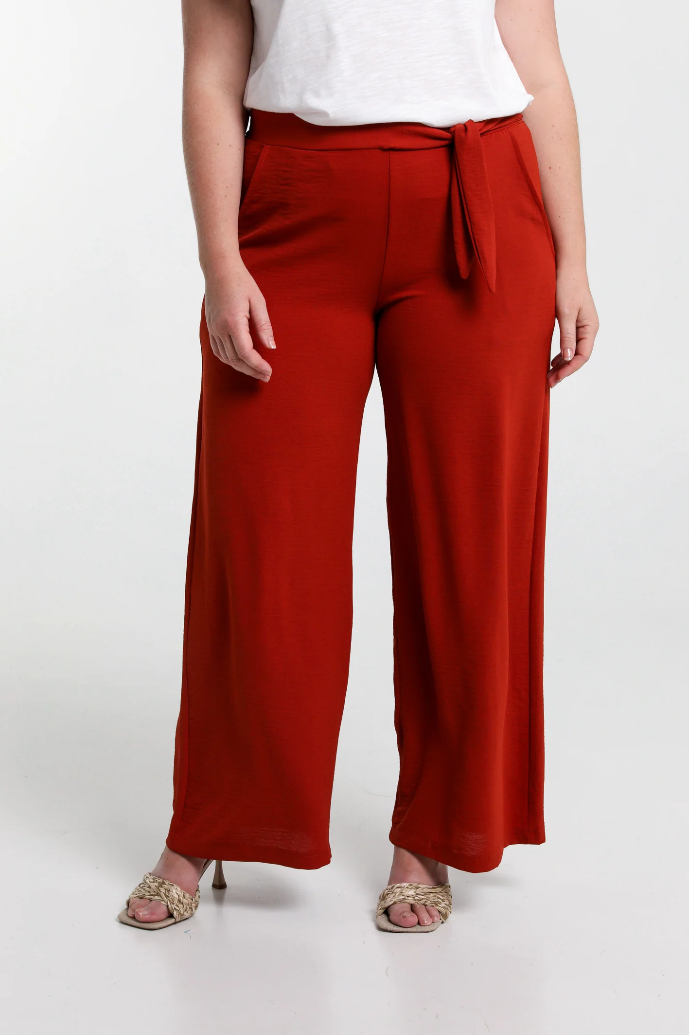 Pantalon large avec nœud - Image 20