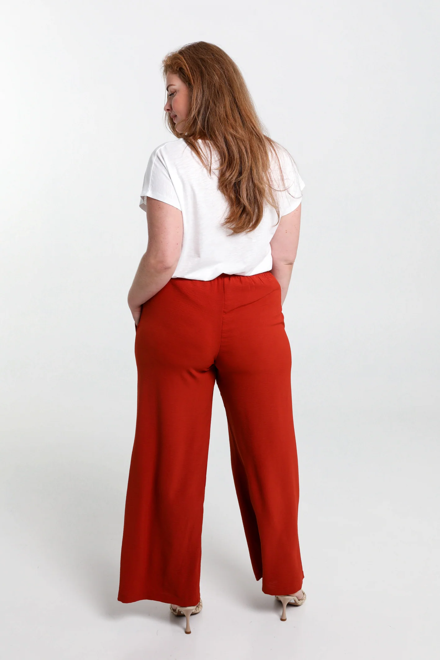 Pantalon large avec nœud - Image 21