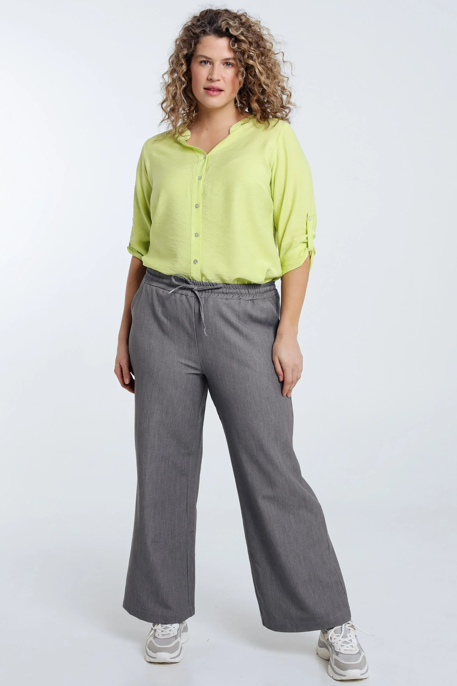Pantalon large uni - Image 8