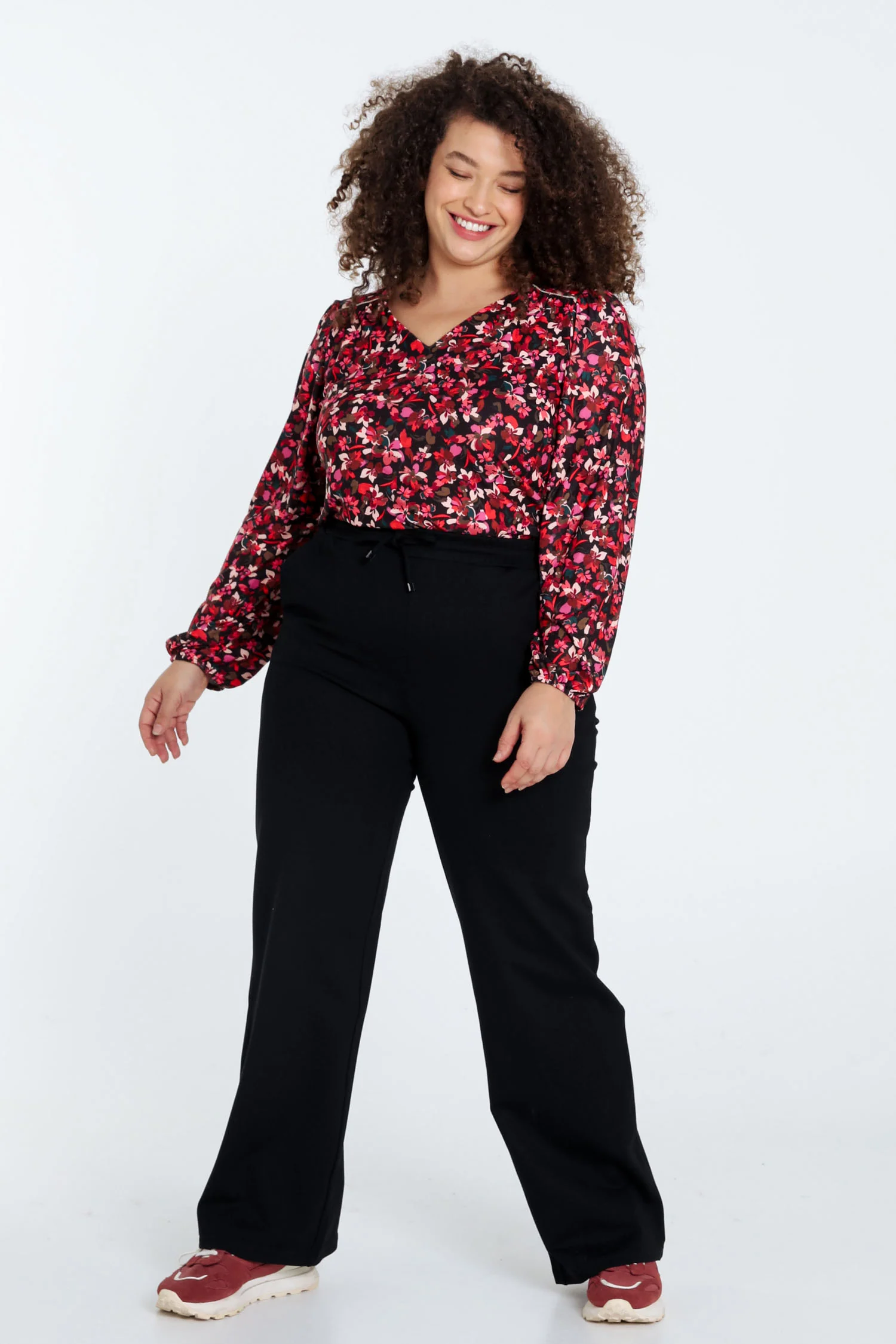 Pantalon large uni - Image 7