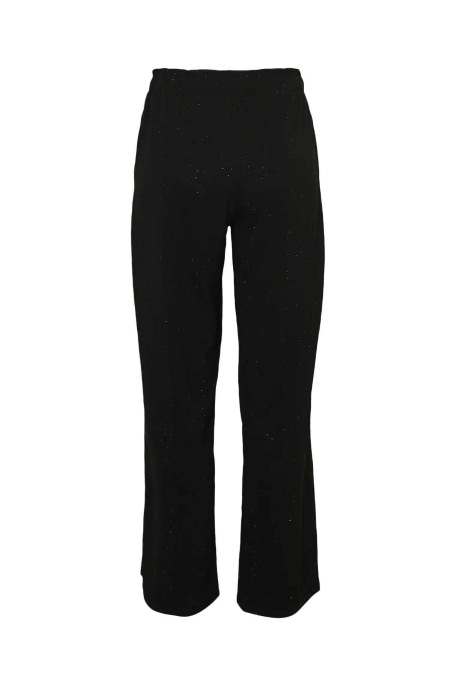 Pantalon large uni avec strass ton sur ton - Image 8