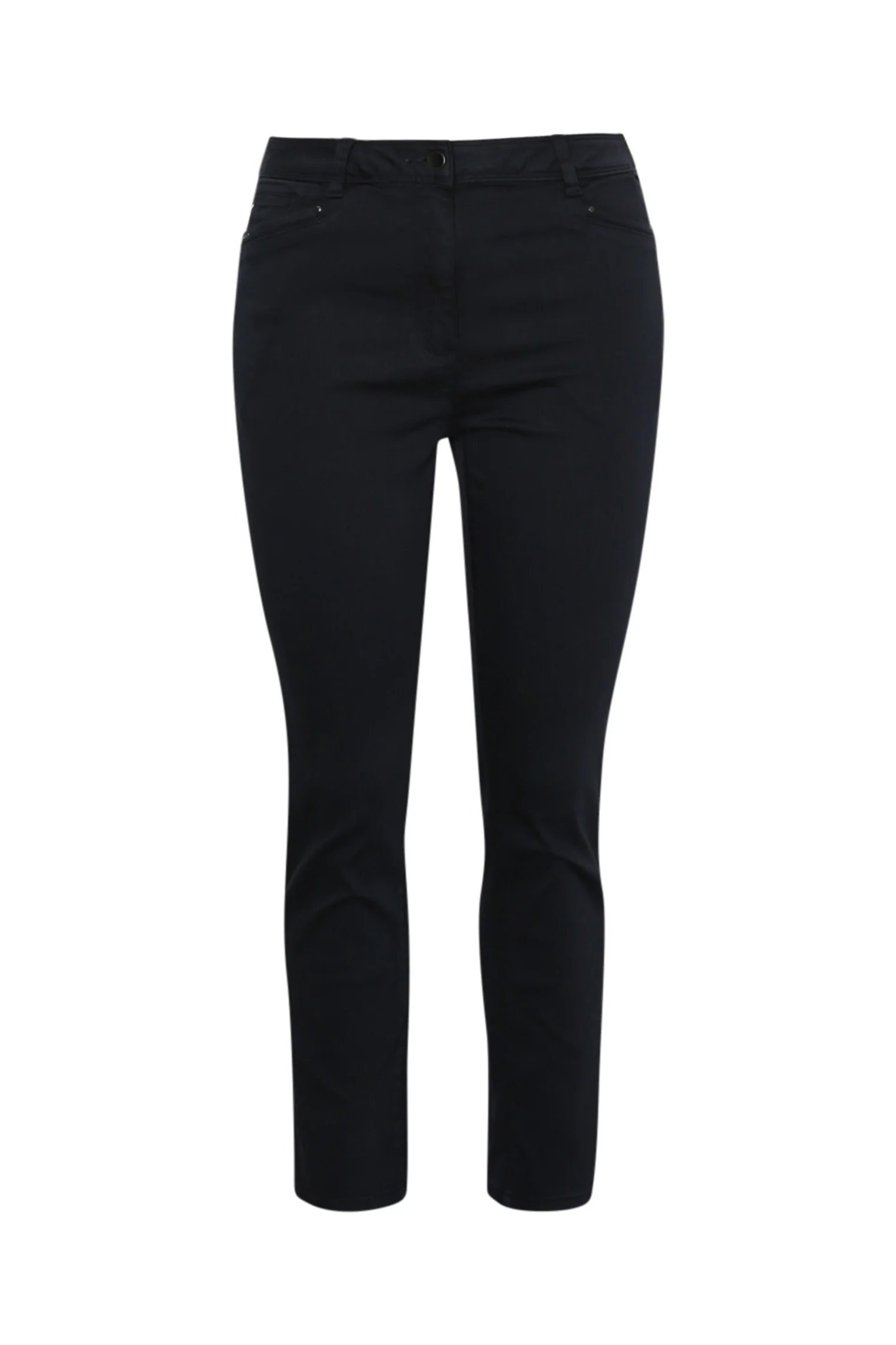 Pantalon slim 7/8 uni Louise - Image 8
