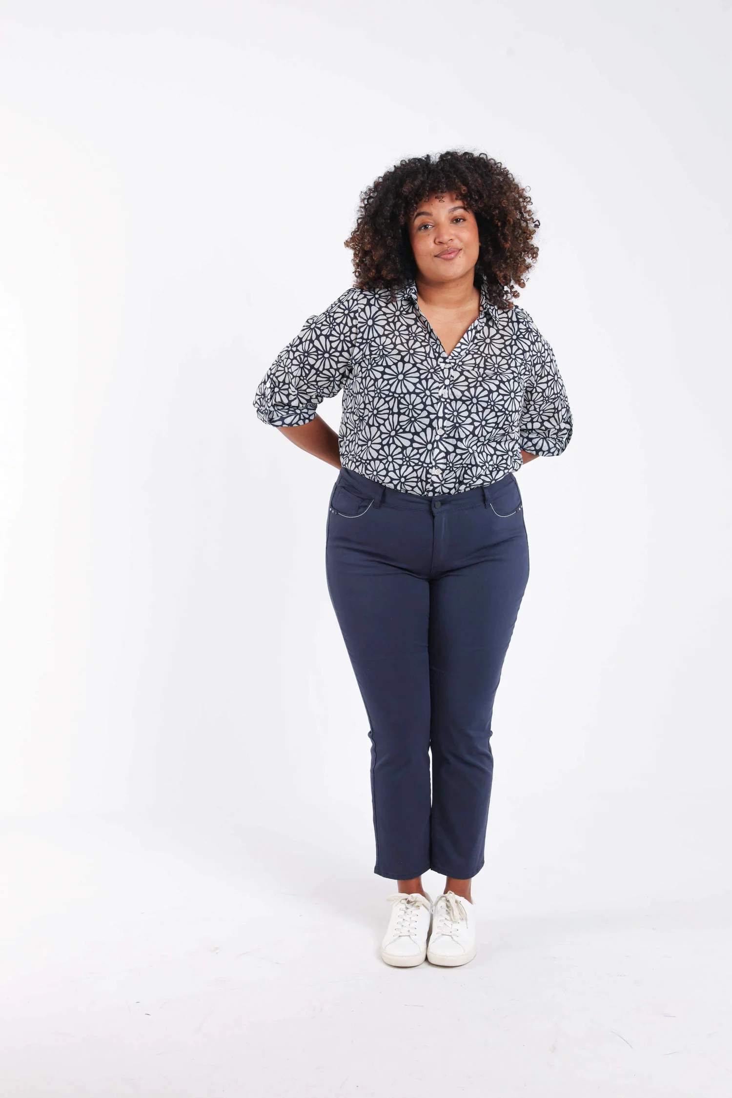 Pantalon slim Louise 7/8 - Image 7