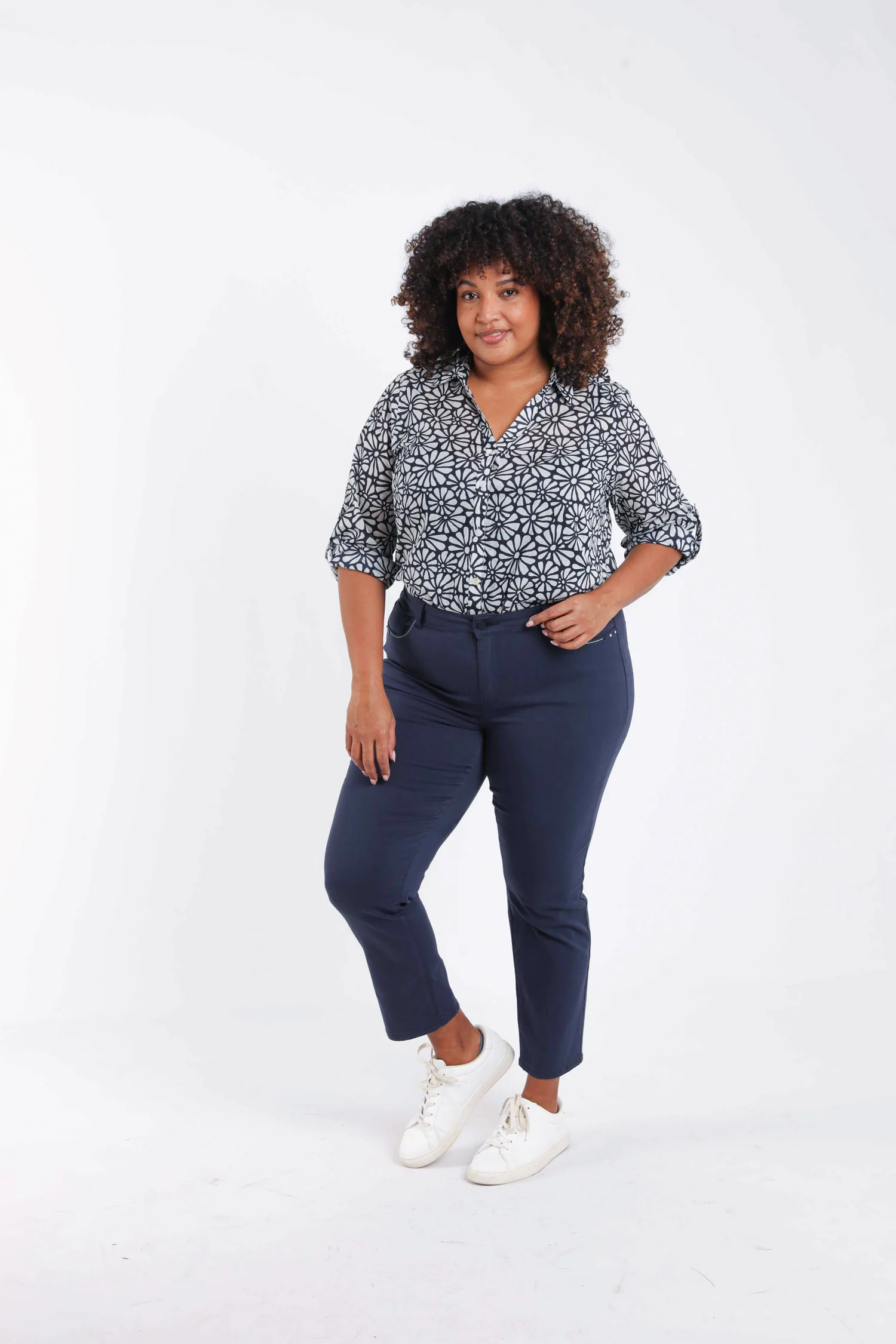 Pantalon slim Louise 7/8 - Image 8