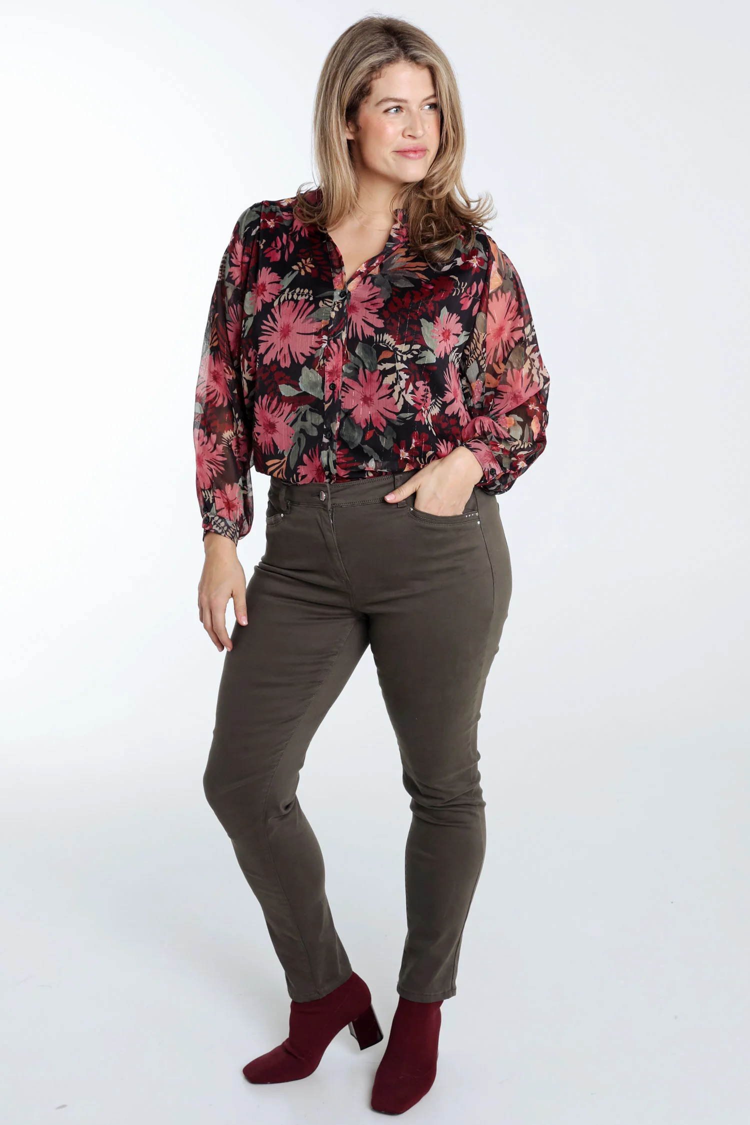 Pantalon slim Louise L32 - Image 19