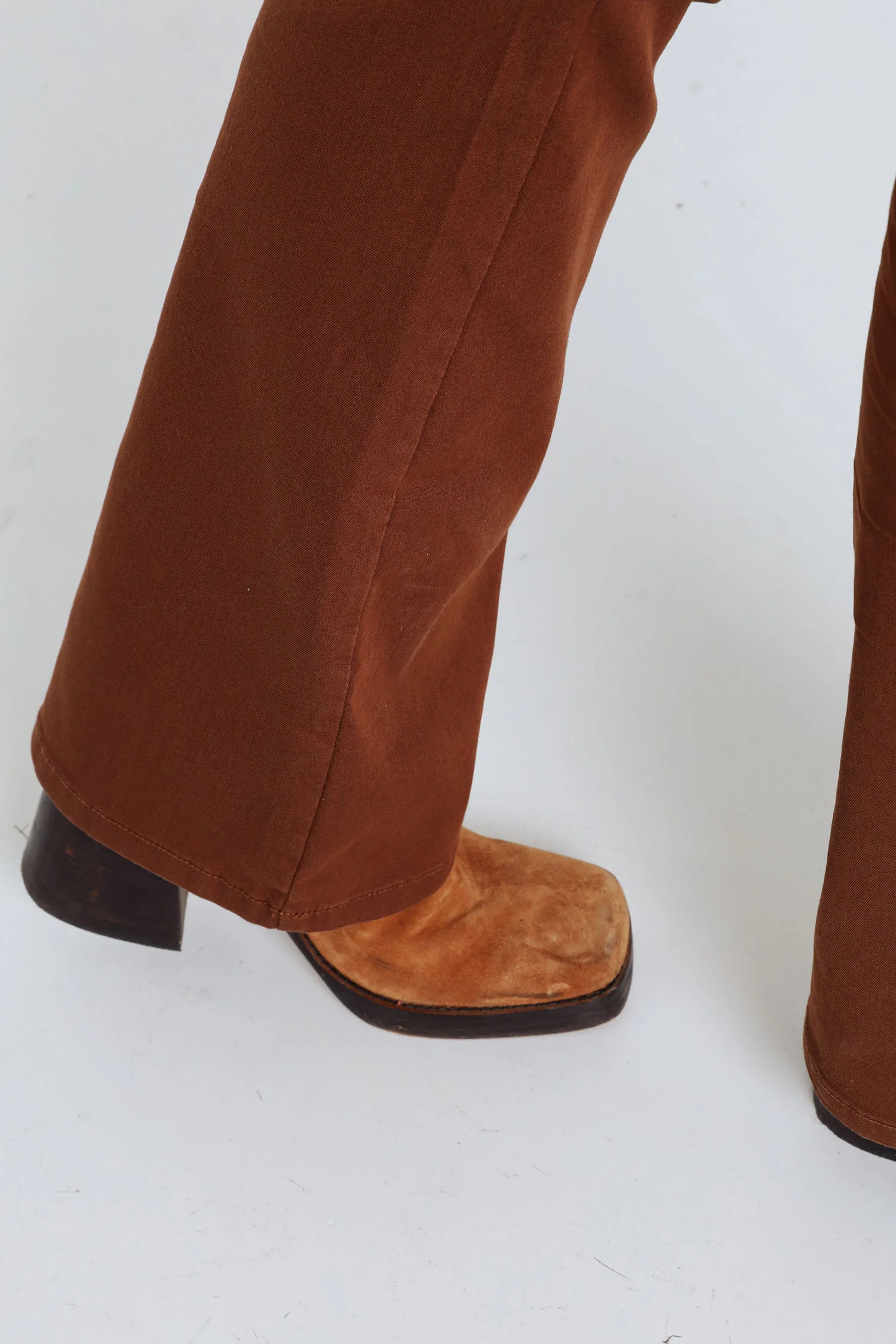 Pantalon uni en coton - Image 5