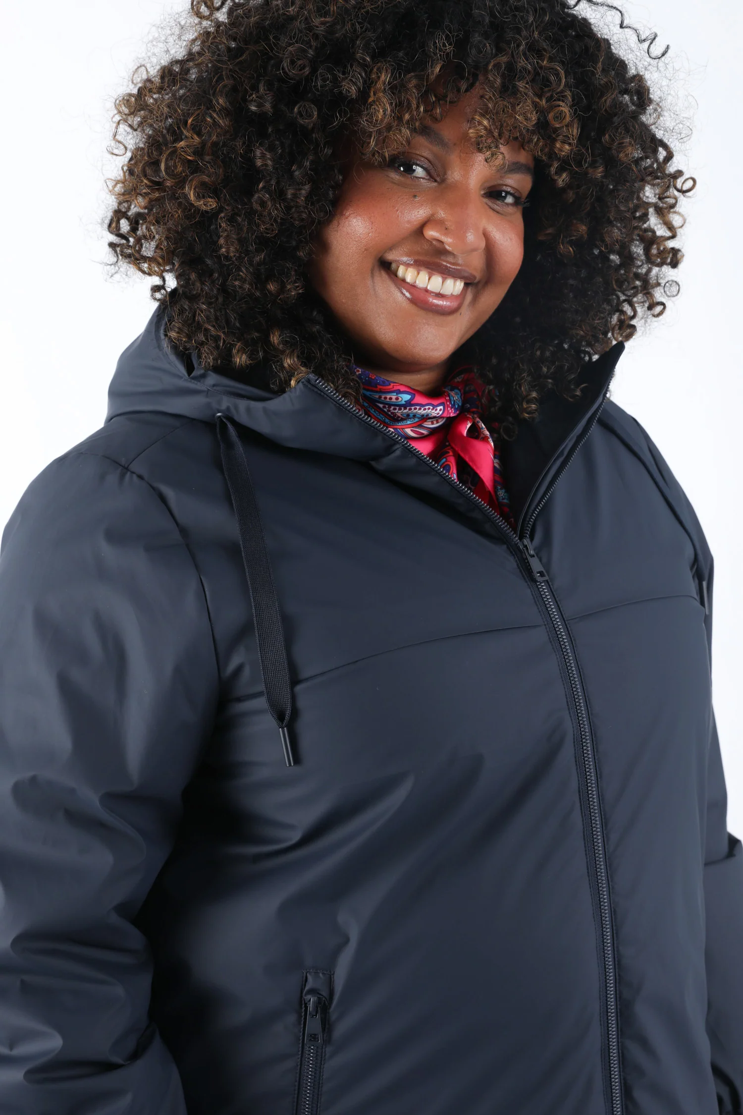 Parka mi-longue légère unie - Image 4