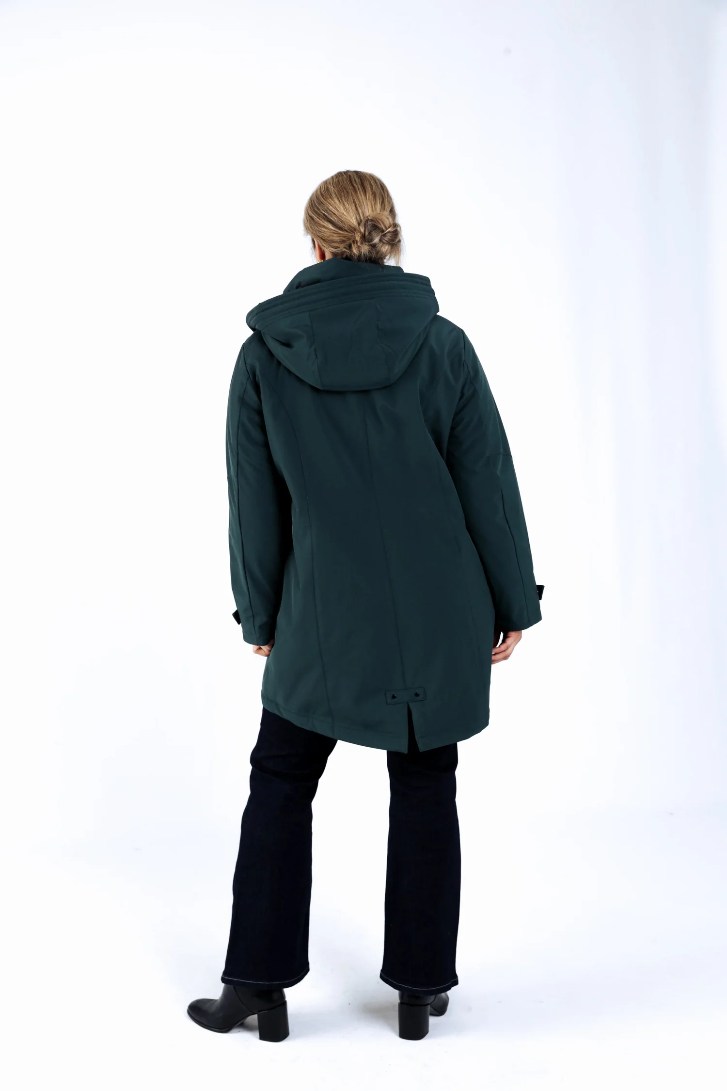 Parka unie avec capuche - Image 13