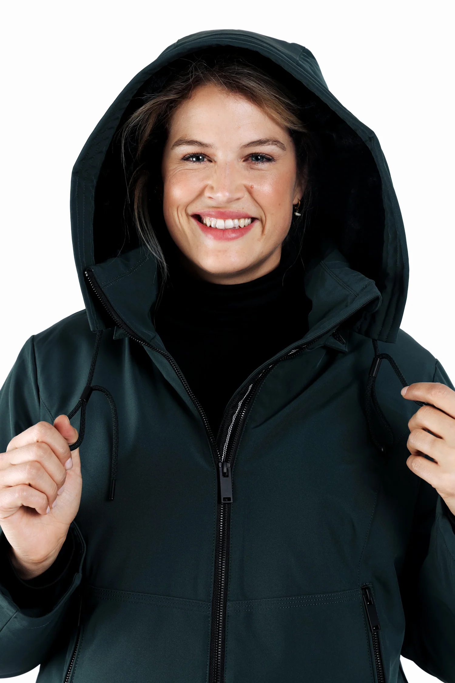 Parka unie avec capuche - Image 14