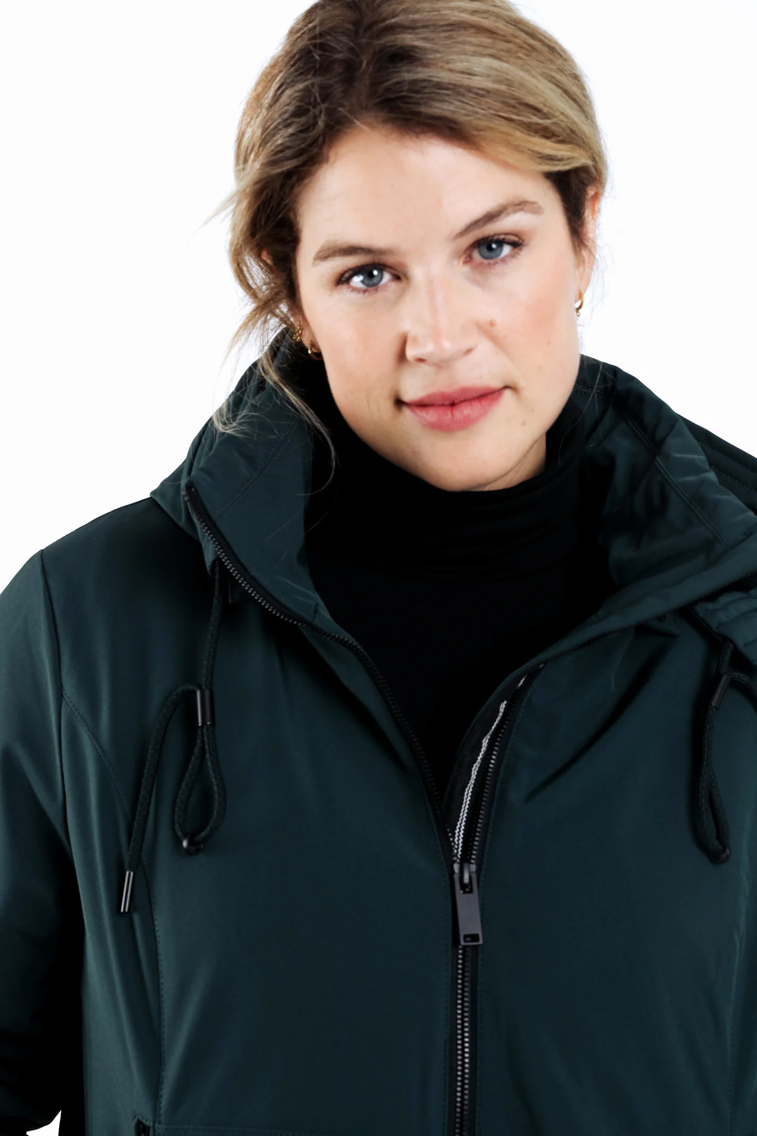 Parka unie avec capuche - Image 16