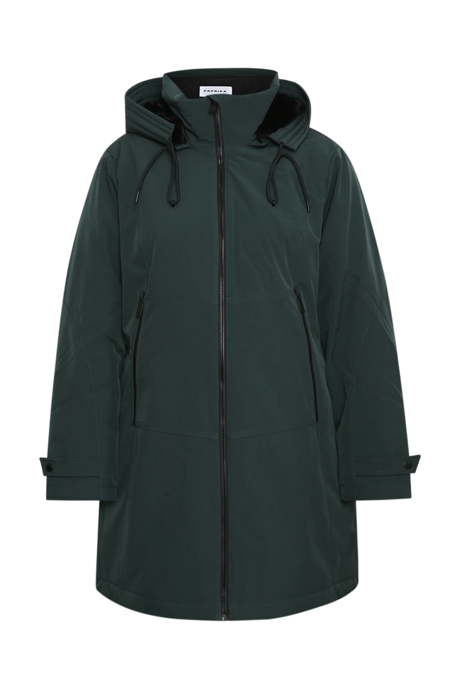 Parka unie avec capuche - Image 21