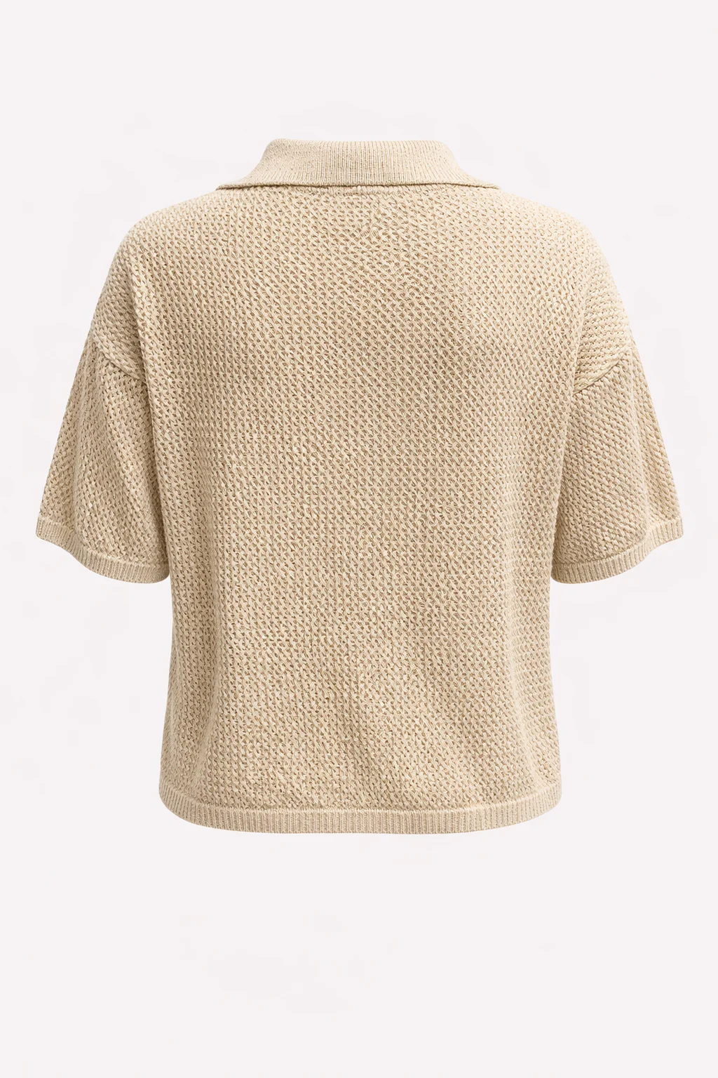 Polo effet crochet uni - Image 2
